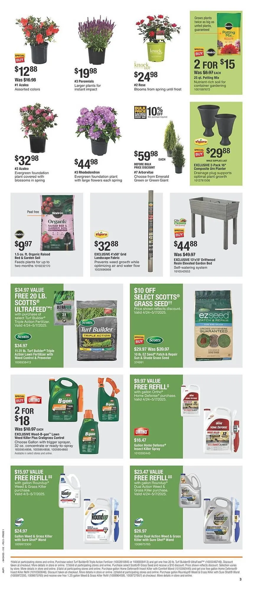 Catálogo de The Home Depot Weekly Ad 24 de abril al 7 de mayo 2025 - Página 3