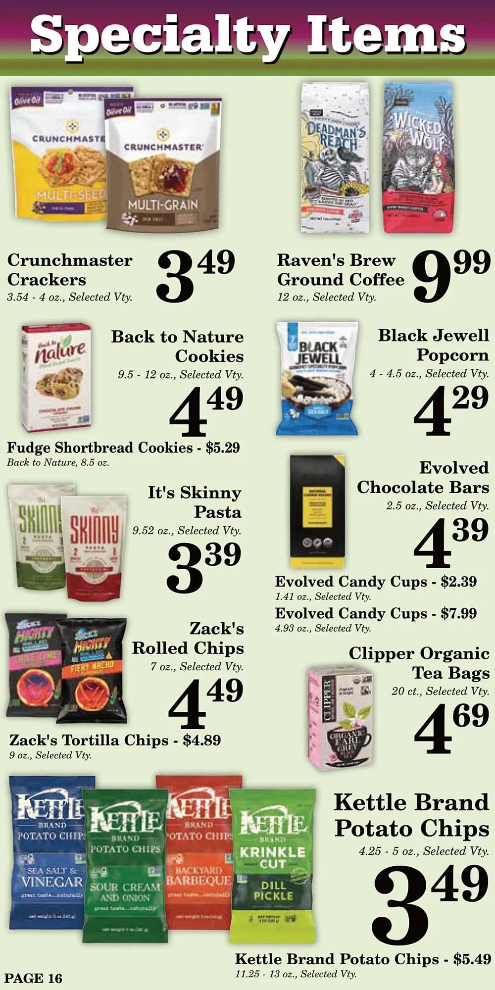 Weekly ad Harvest Foods ad from November 6 to December 3 2024 - Page 17