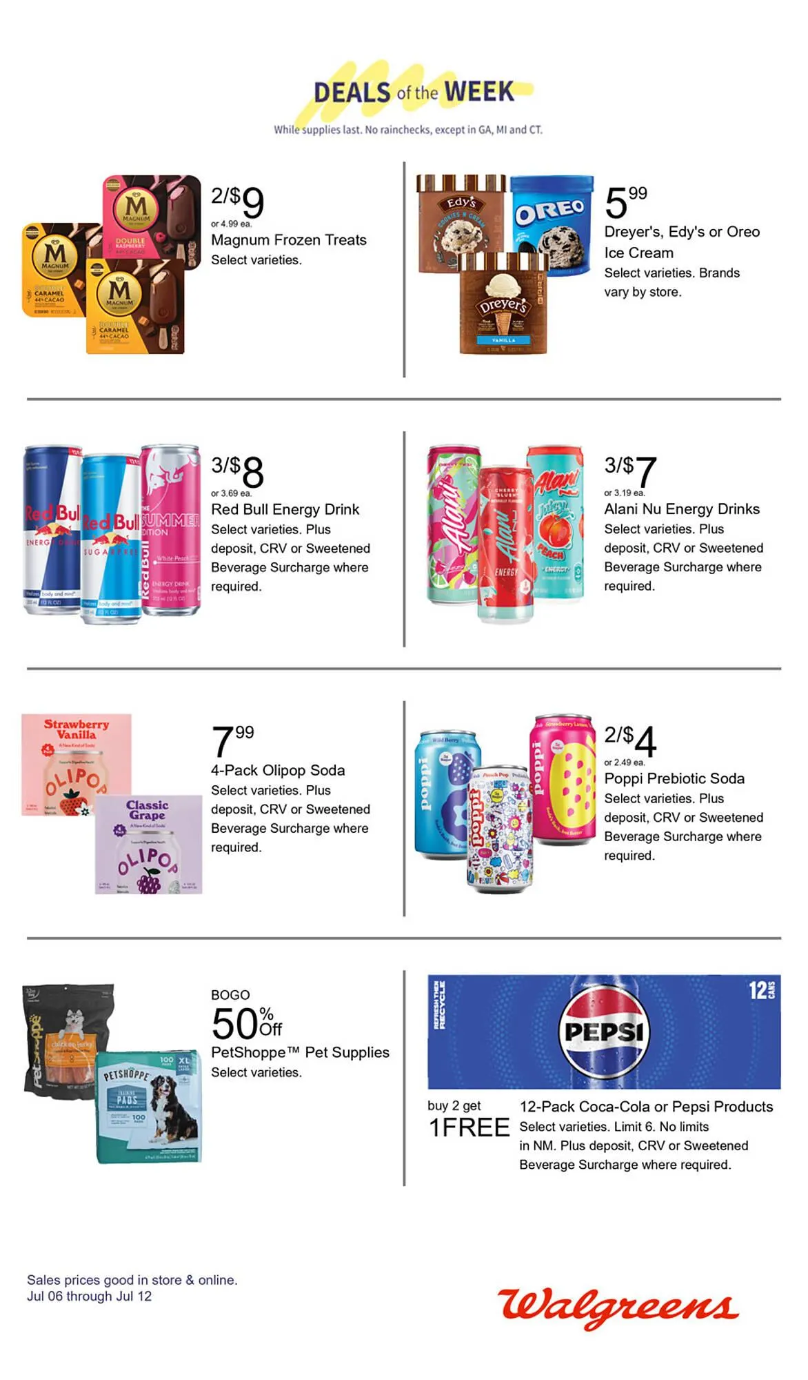 Weekly ad Walgreens Weekly Ad from July 6 to July 12 2025 - Page 2