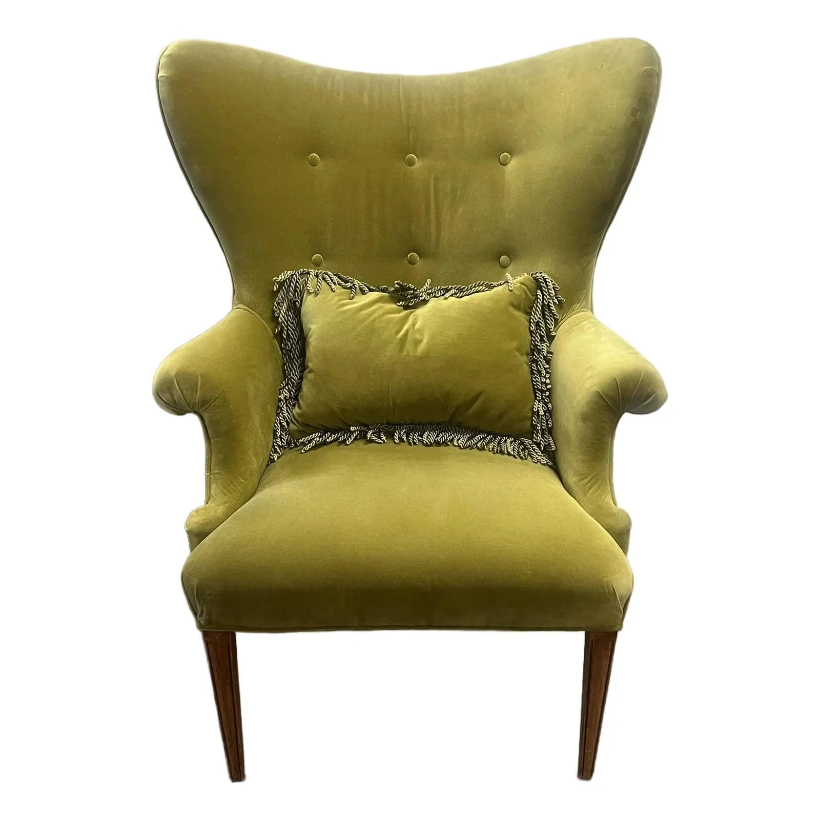 1940's Mid-Century Butterfly Wingback Chair