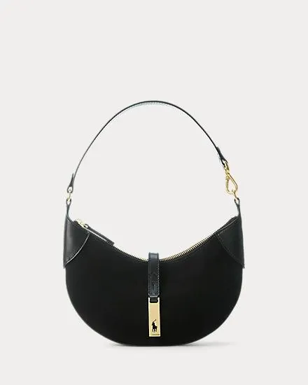 Polo ID Suede Mini Shoulder Bag