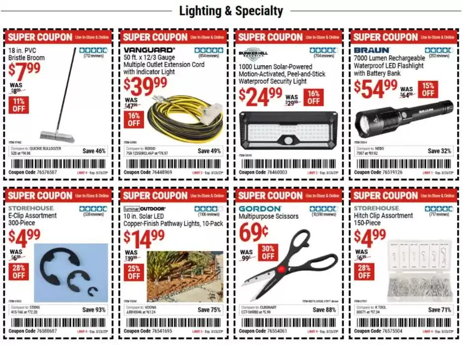 Weekly ad Harbor Freight Tools weekly ad from March 10 to March 23 2025 - Page 6