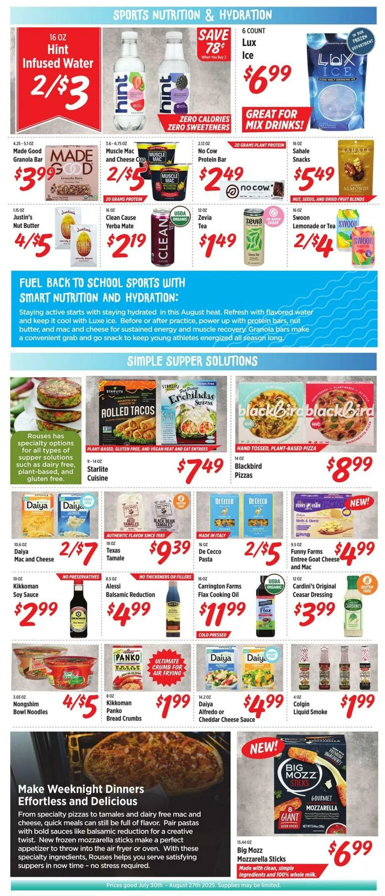 Catálogo de Rouses Current weekly ad 30 de julio al 27 de agosto 2025 - Página 2