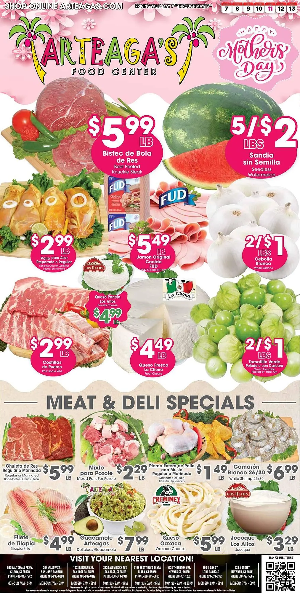 Catálogo de Arteagas Food Center Weekly Ad 7 de mayo al 13 de mayo 2025 - Página 1