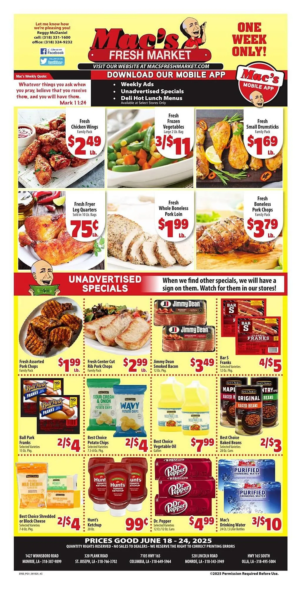 Macs Market Weekly Ad - 1