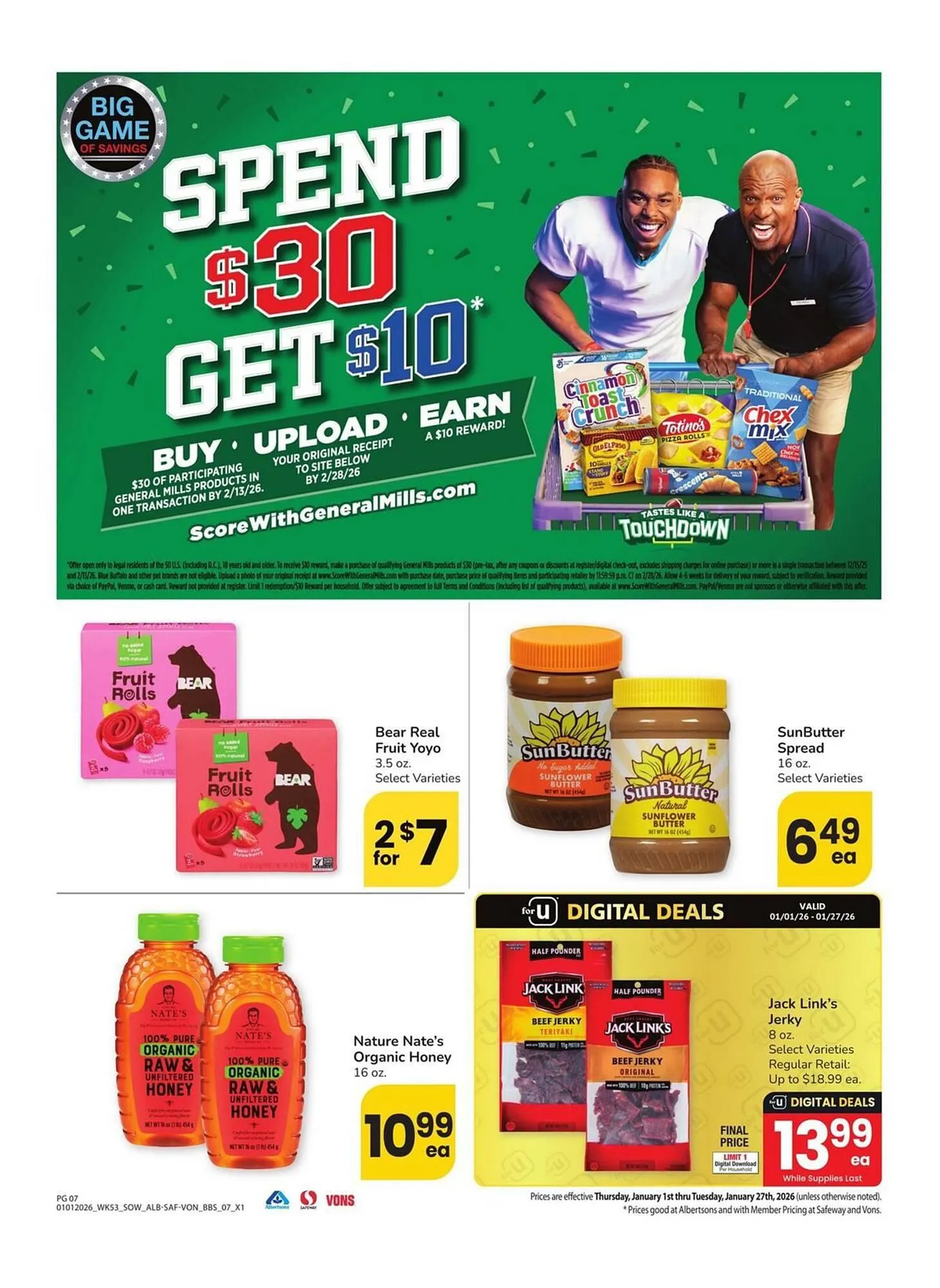 Weekly ad Albertsons weekly ad from January 1 to January 27 2026 - Page 7