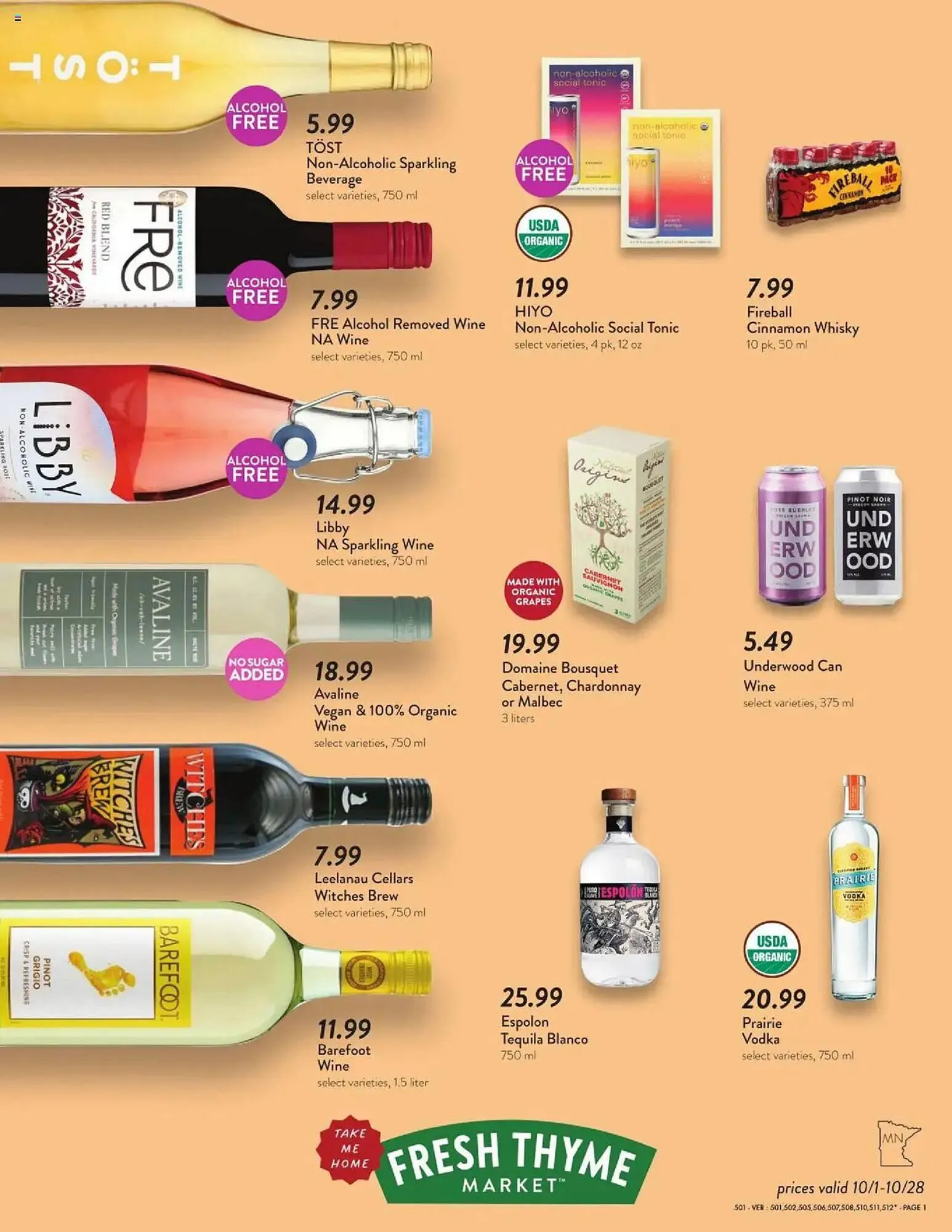 Weekly ad Fresh Thyme weekly ad from October 1 to October 8 2025 - Page 1