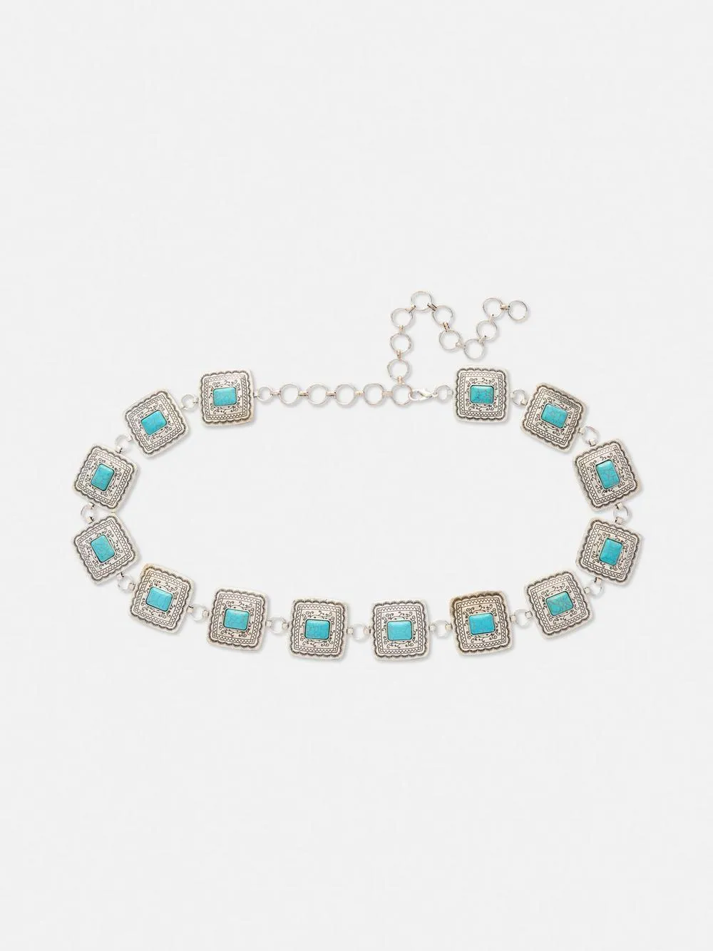 Rita Ora Square Chain Belt