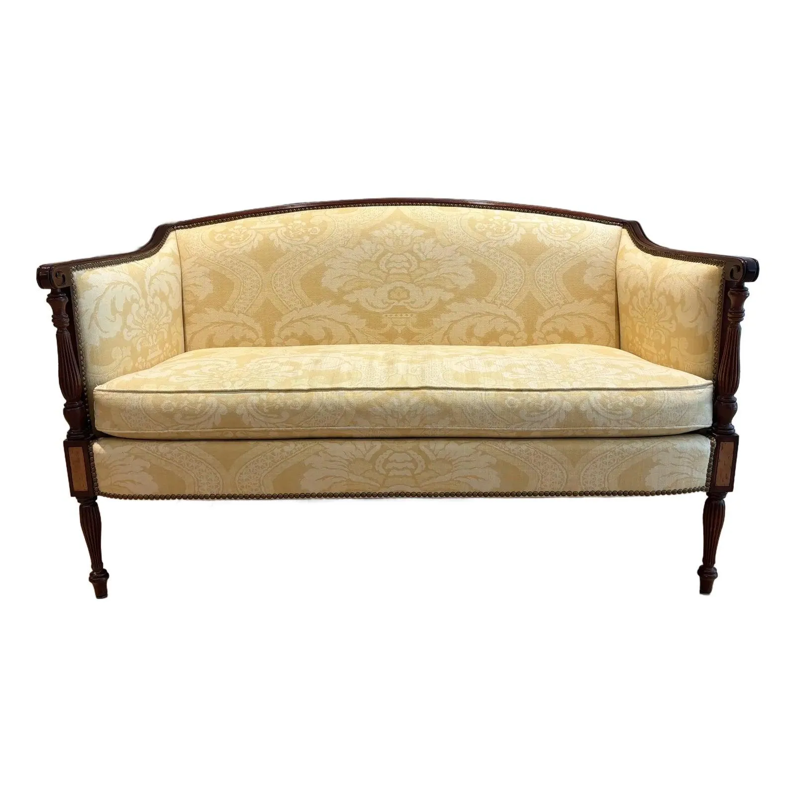 Hickory Chair Co English Style Settee
