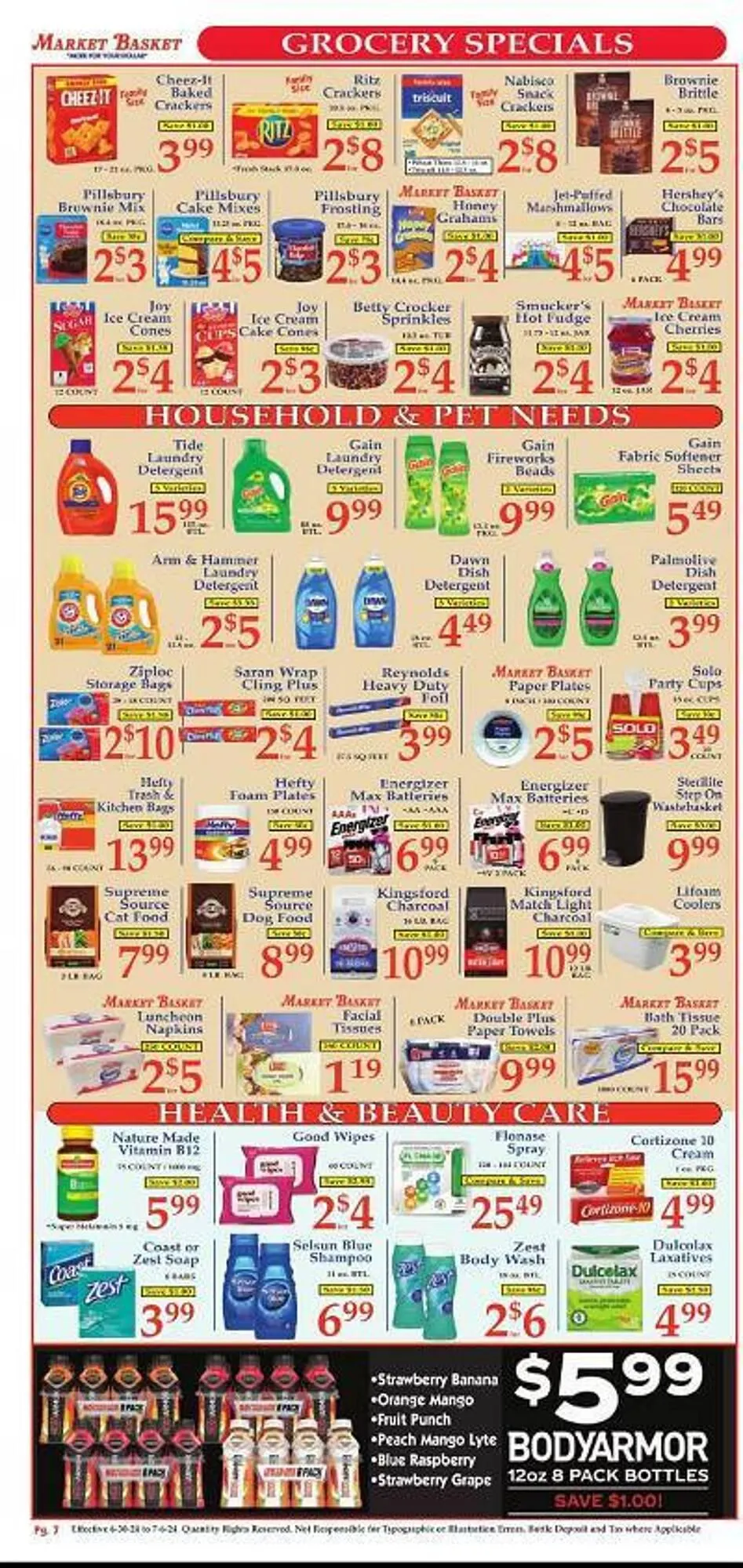 Weekly ad Market Basket Weekly Ad from June 30 to July 6 2024 - Page 7