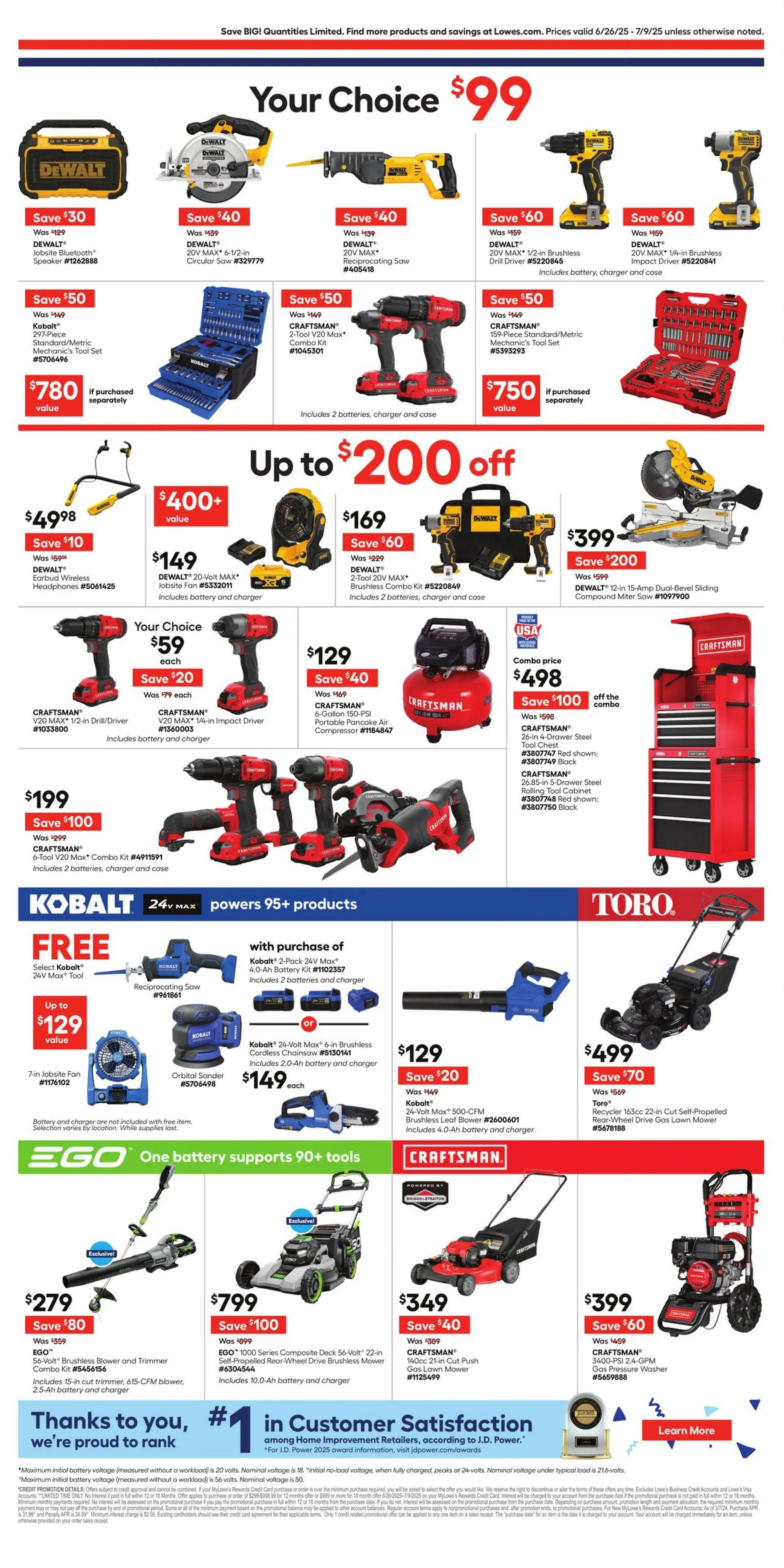 Weekly ad Lowe's from June 26 to July 9 2025 - Page 3