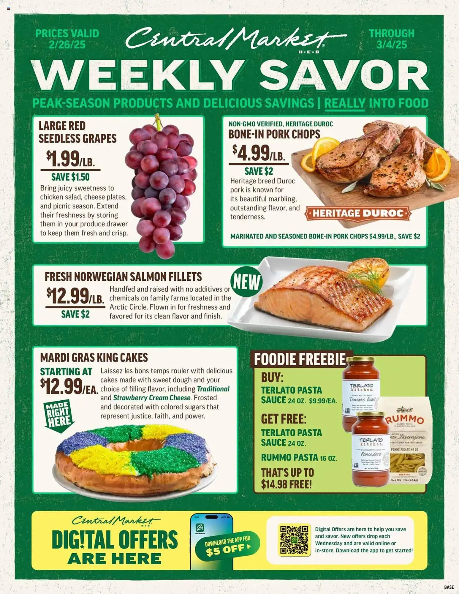 Central Market Weekly Ad - 1