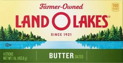 LAND O LAKES BUTTER QUARTERS SALTED