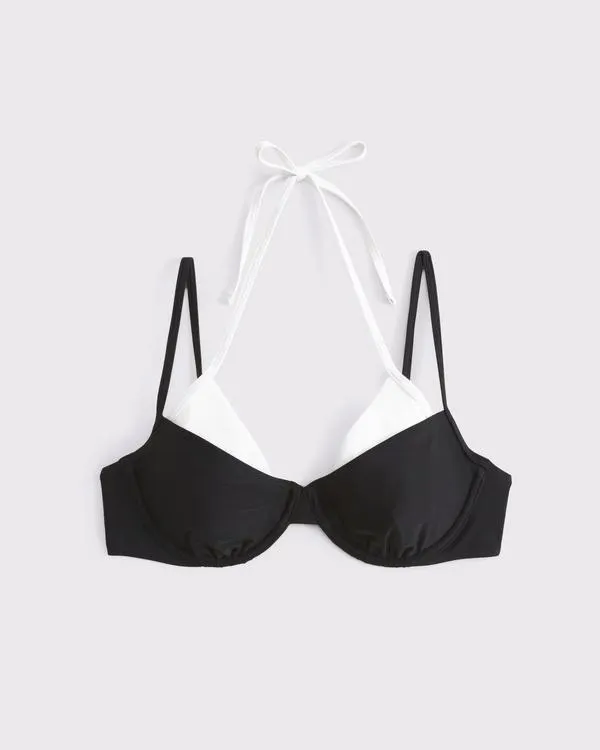 Layered Underwire Bikini Top