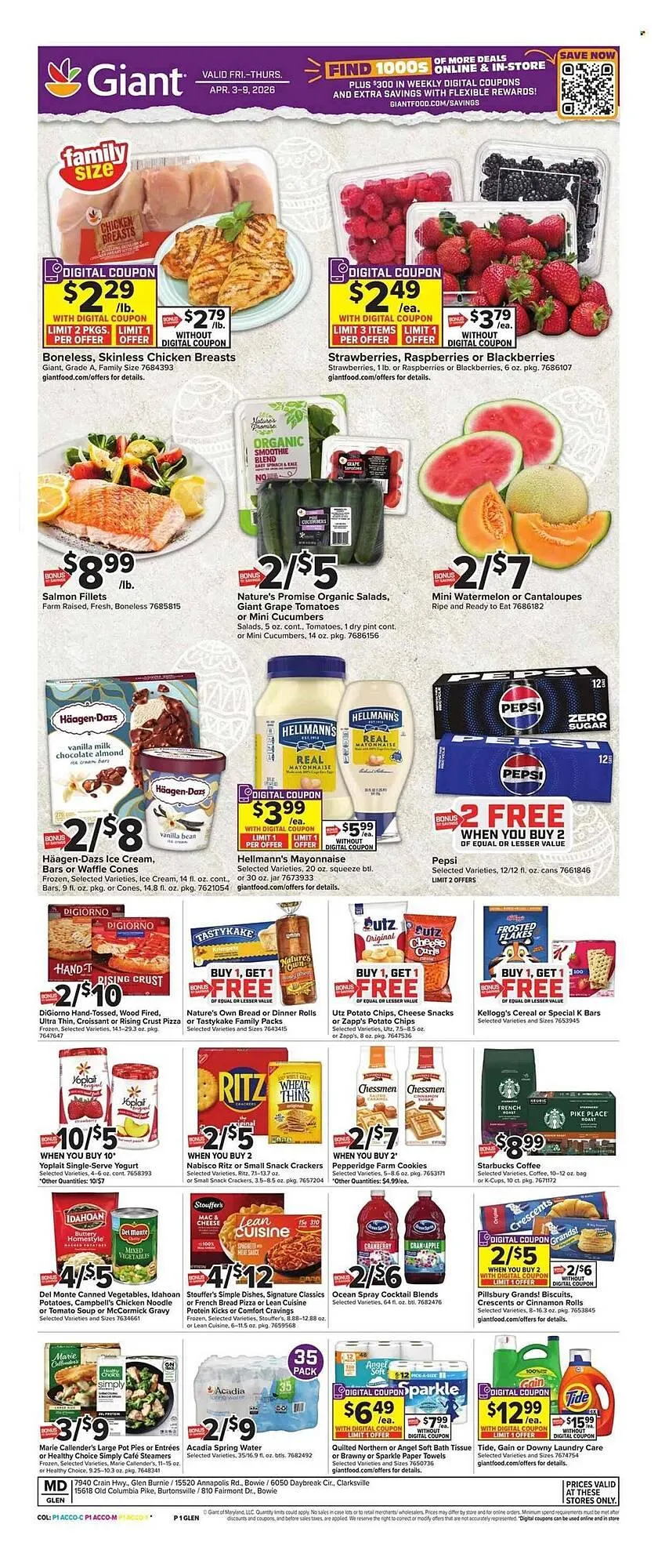 Weekly ad Giant Food weekly ad from April 3 to April 9 2026 - Page 3