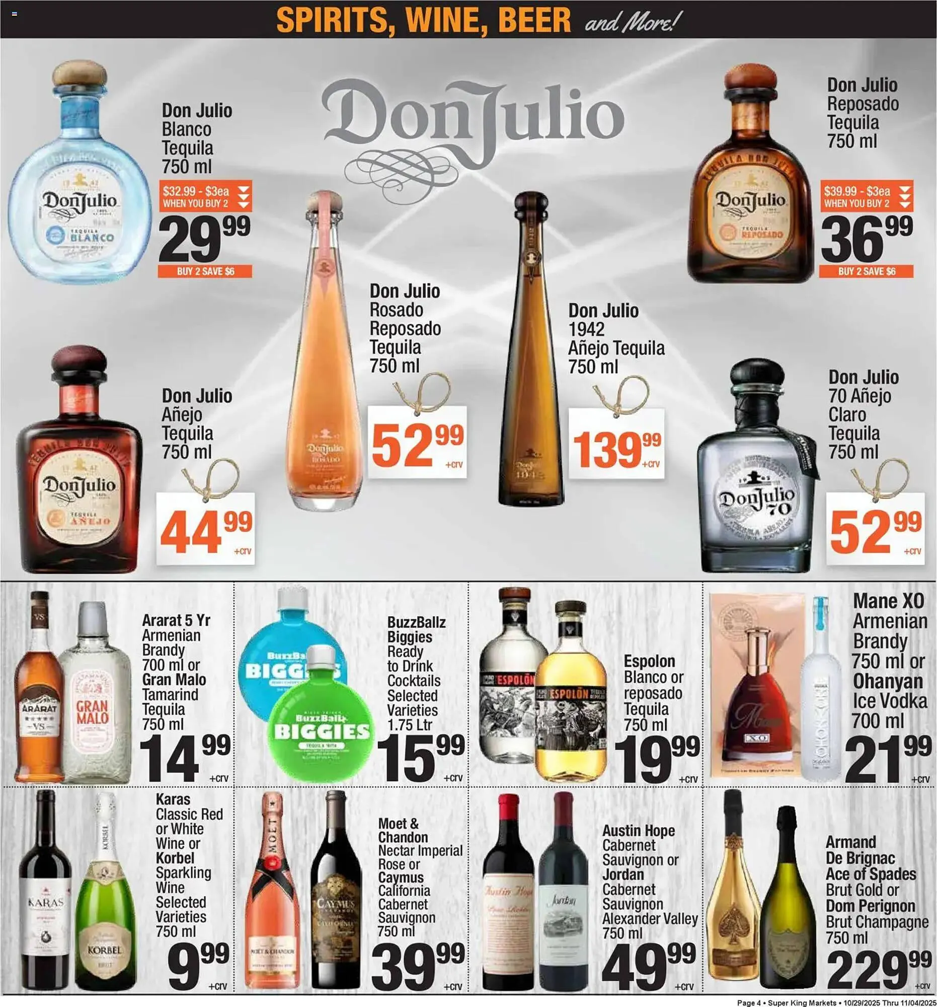 Weekly ad Super King Markets weekly ad from October 29 to November 4 2025 - Page 4