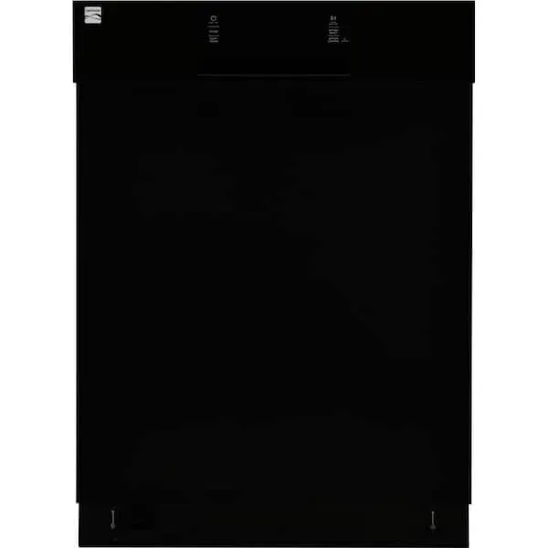 24 in. Touch Control Standard Built-In Dishwasher in Black with 7-Cycles and 45 DBA