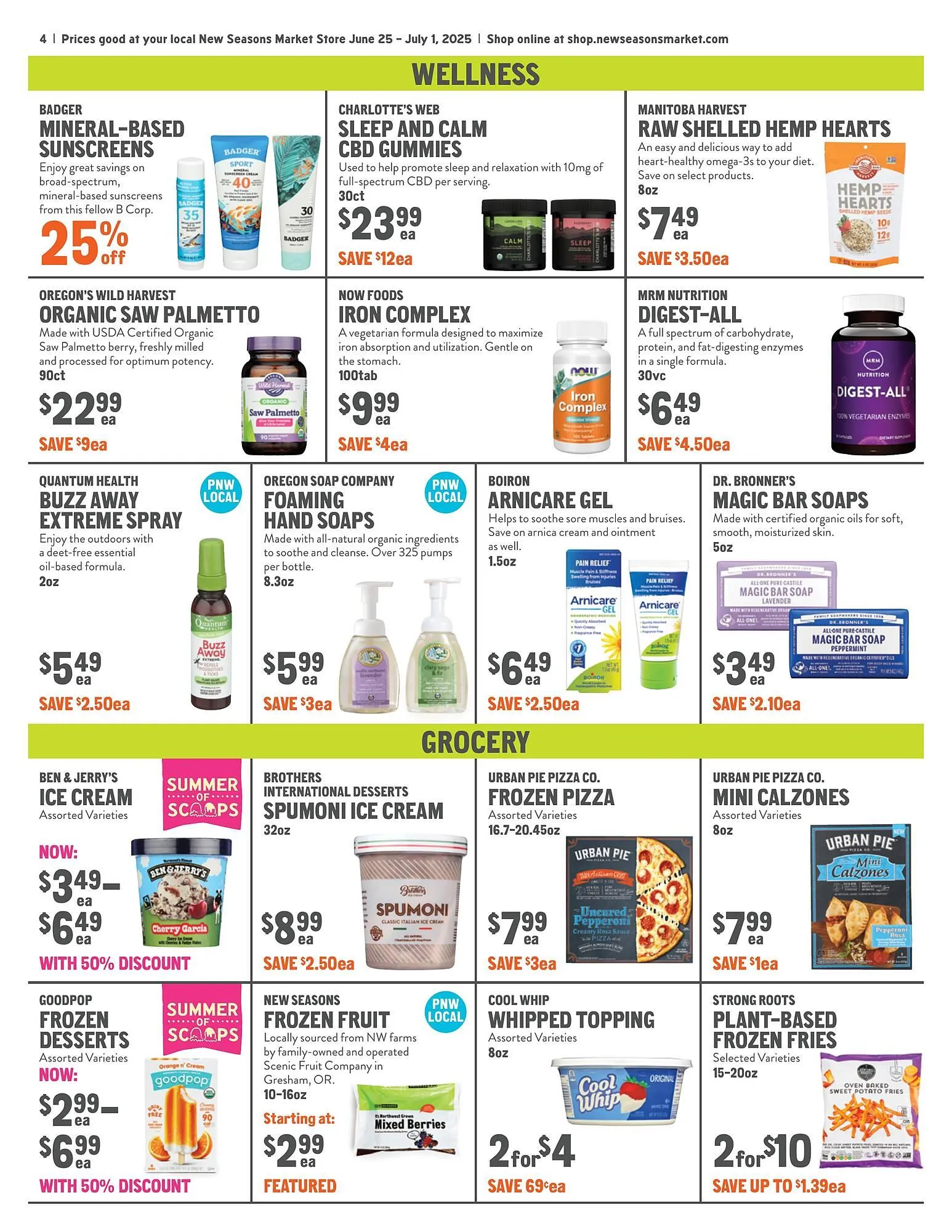 Weekly ad New Seasons Market ad from June 25 to July 1 2025 - Page 4