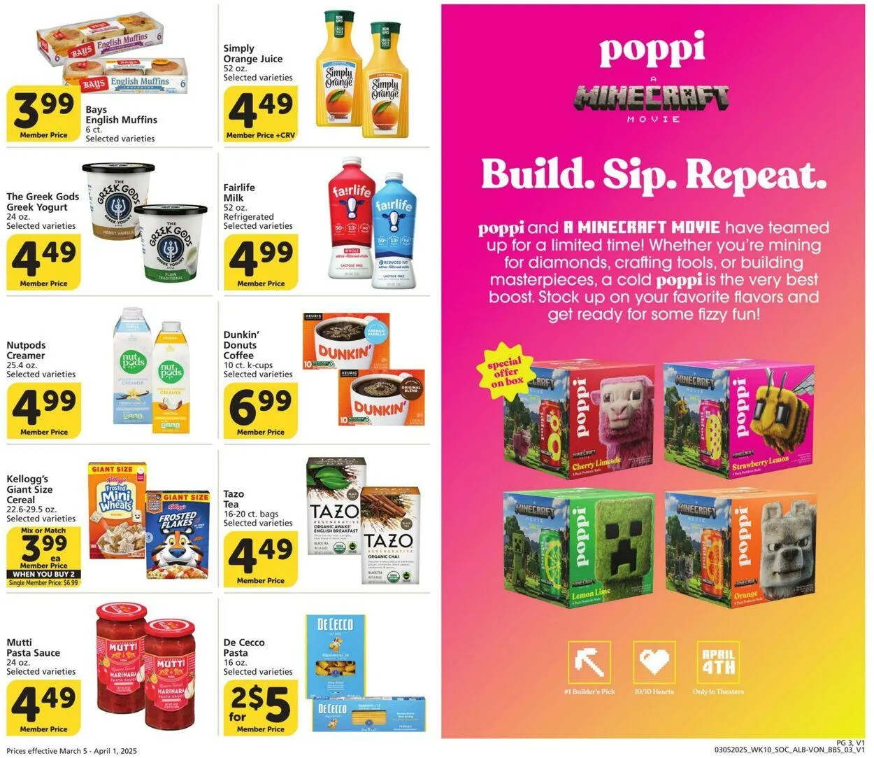 Catálogo de Vons Current weekly ad 5 de marzo al 1 de abril 2025 - Página 3