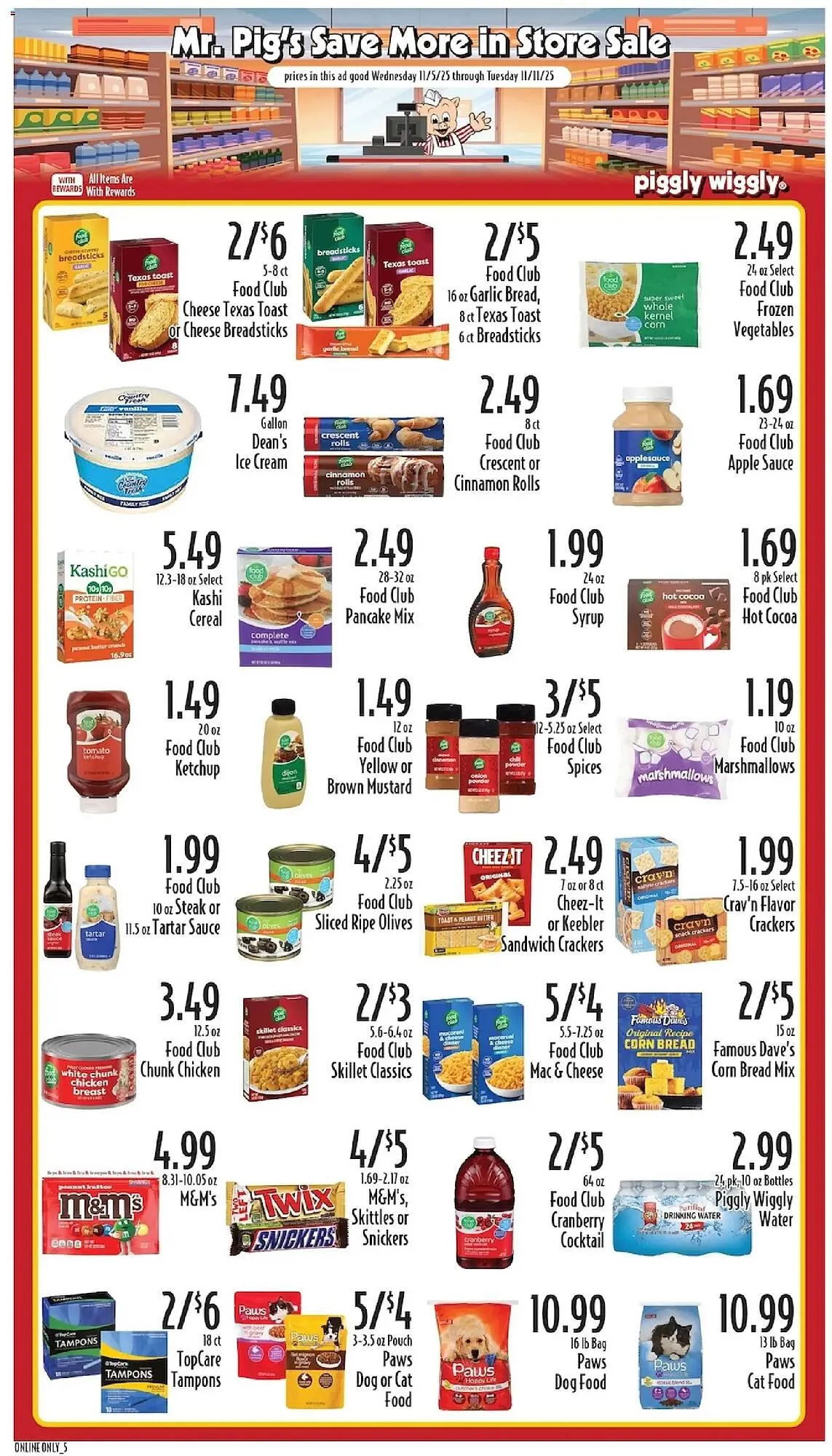 Weekly ad Piggly Wiggly weekly ad from November 5 to November 12 2025 - Page 5