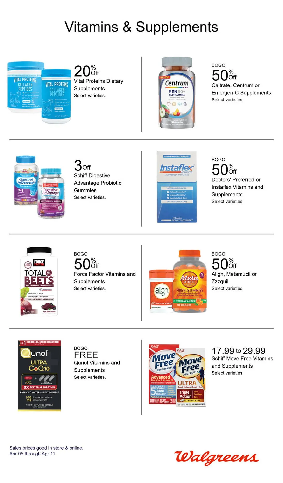 Weekly ad Walgreens weekly ad from April 5 to April 11 2026 - Page 8
