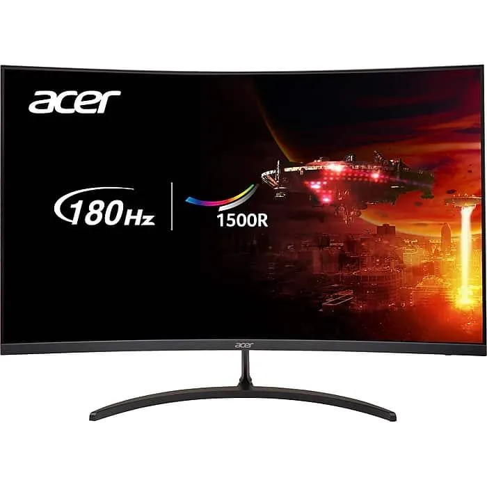 Acer Nitro 31.5" Curved FHD 180 Hz LCD Gaming Monitor,