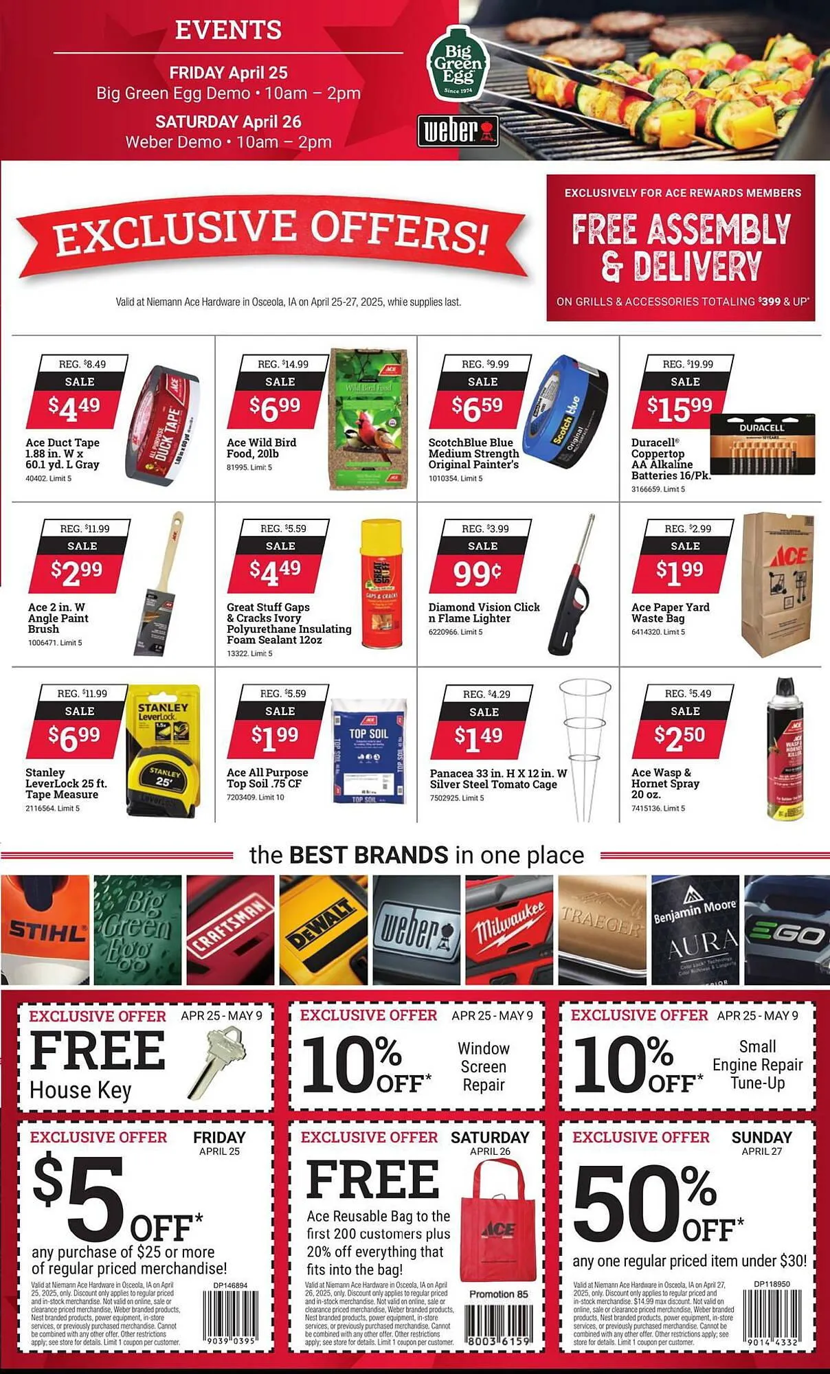 Weekly ad Ace Hardware Weekly Ad from April 25 to April 27 2025 - Page 2