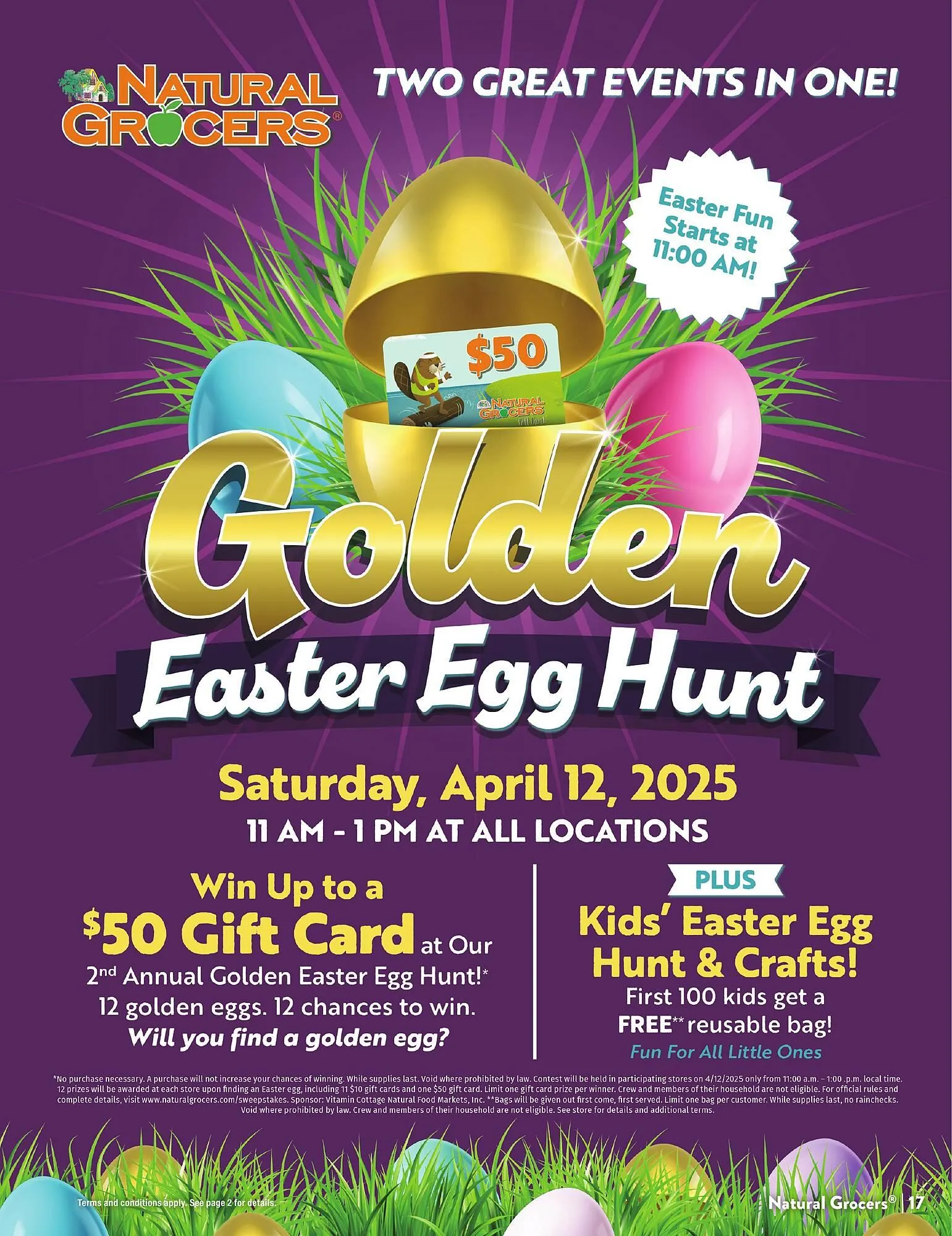 Weekly ad Natural Grocers ad from April 18 to April 26 2025 - Page 17