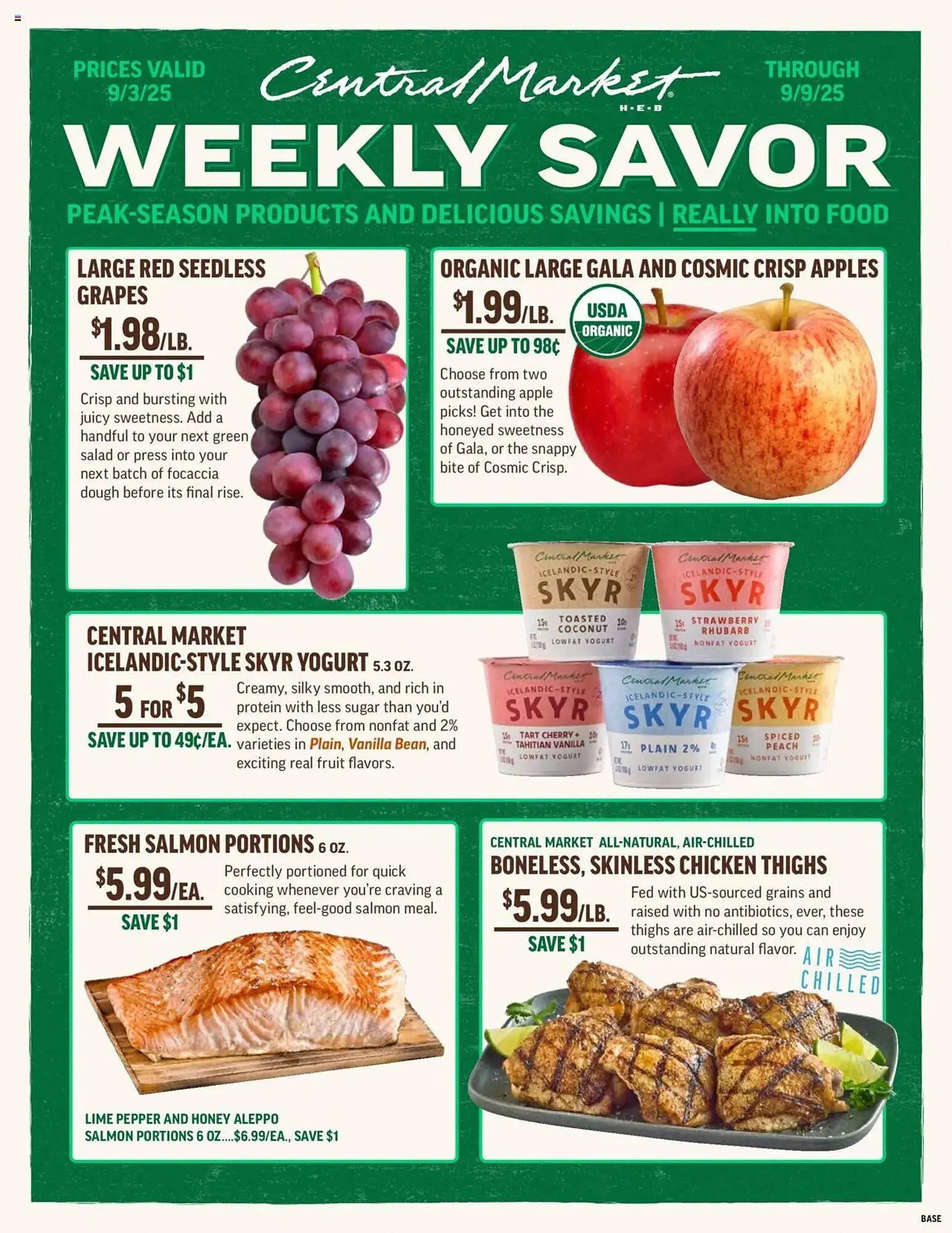 Weekly ad Central Market weekly ad from September 3 to September 10 2025 - Page 1