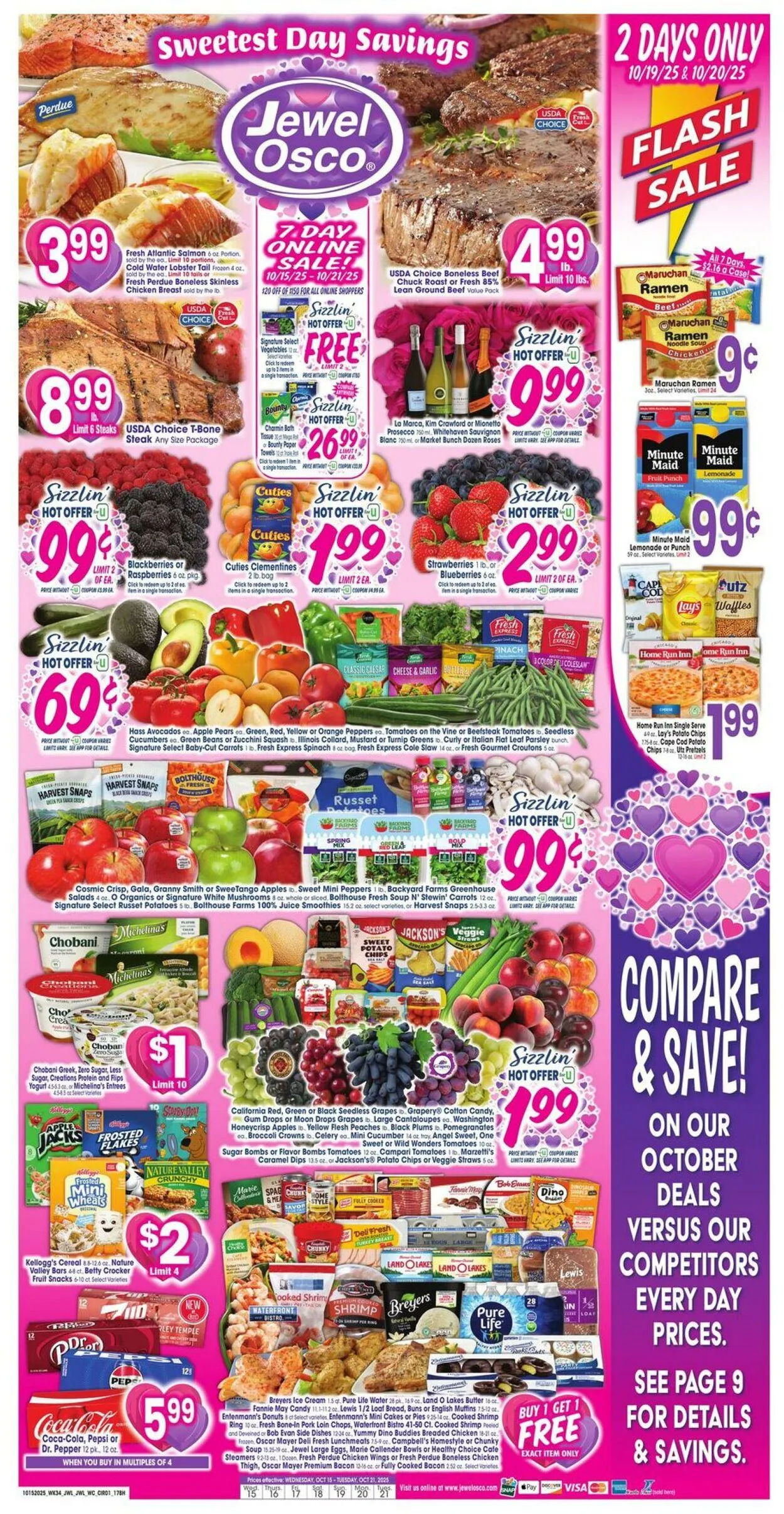 Weekly ad Jewel Osco Current weekly ad from October 15 to October 21 2025 - Page 1