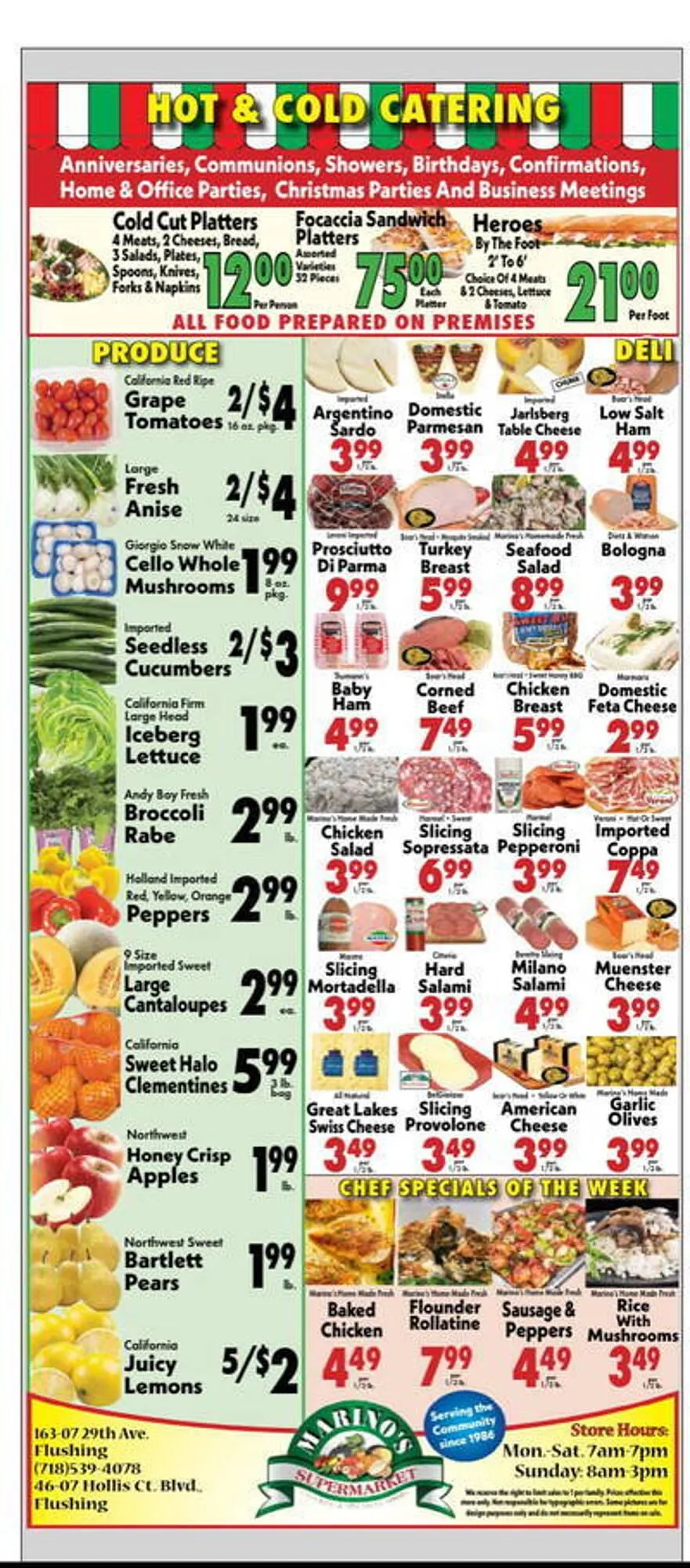Weekly ad Marino's Supermarket Weekly Ad from April 11 to April 17 2025 - Page 3