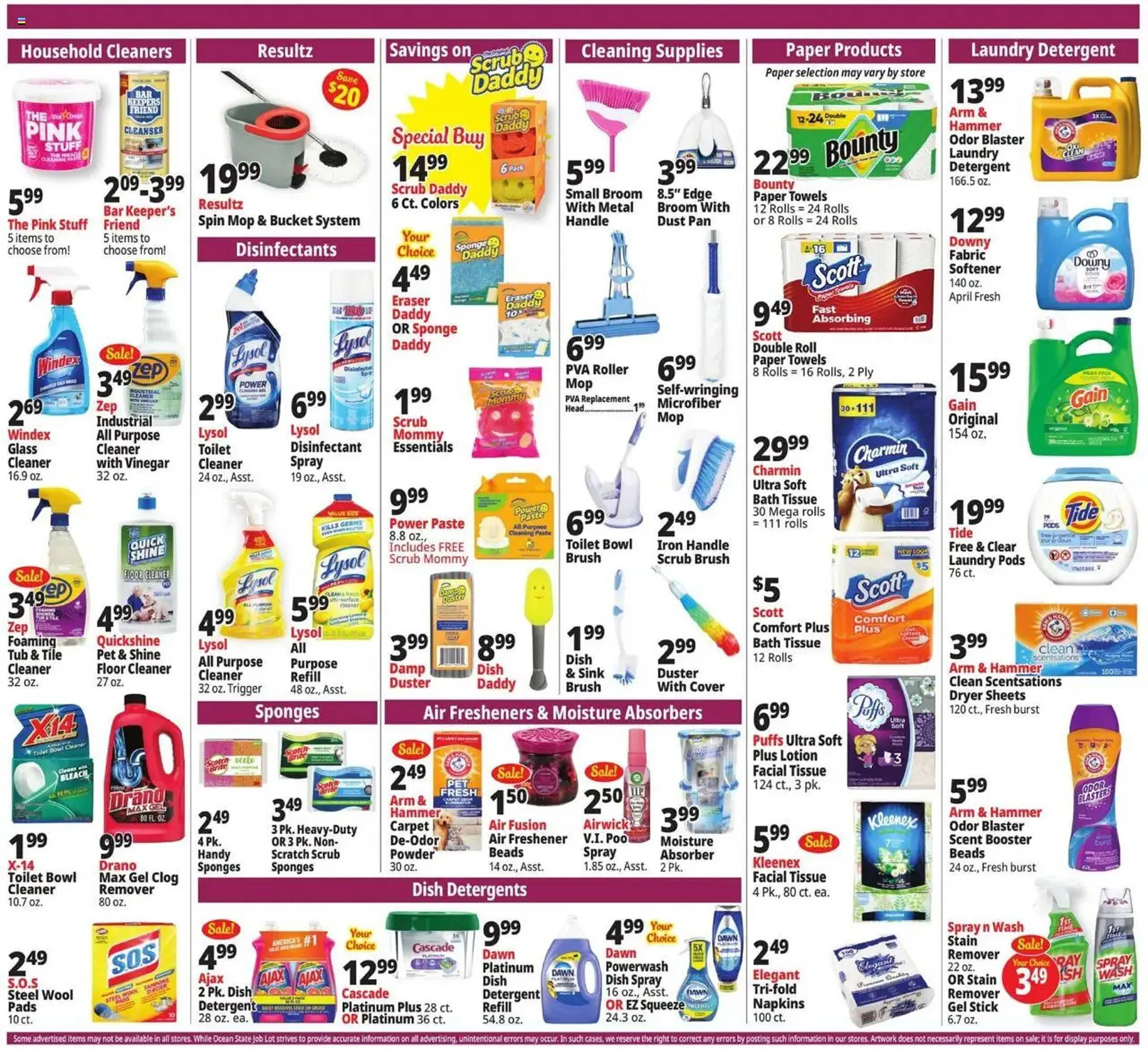 Weekly ad Ocean State Job Lot flyer from September 11 to September 18 2025 - Page 18