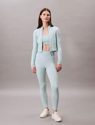 Rib Sport Cropped Jacket