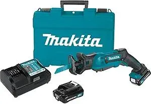 Makita RJ03R1-R 12V MAX CXT 2.0 Ah Cordless Lithium-Ion Reciprocating Saw Kit (Renewed)