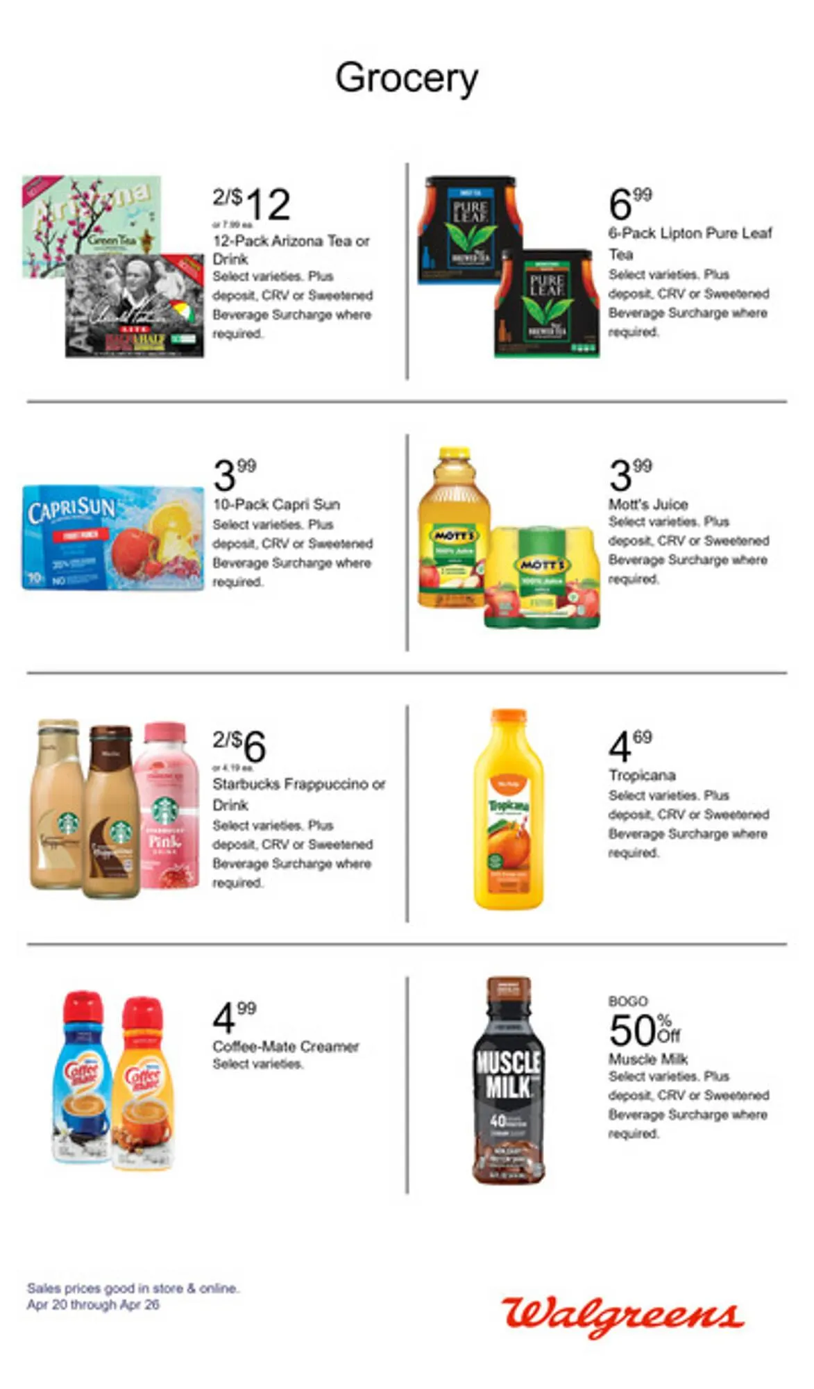 Weekly ad Walgreens Weekly Ad from April 20 to April 26 2025 - Page 30