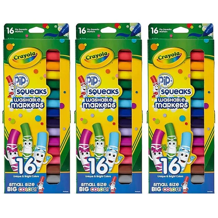 Crayola Pip Squeaks Washable Markers,