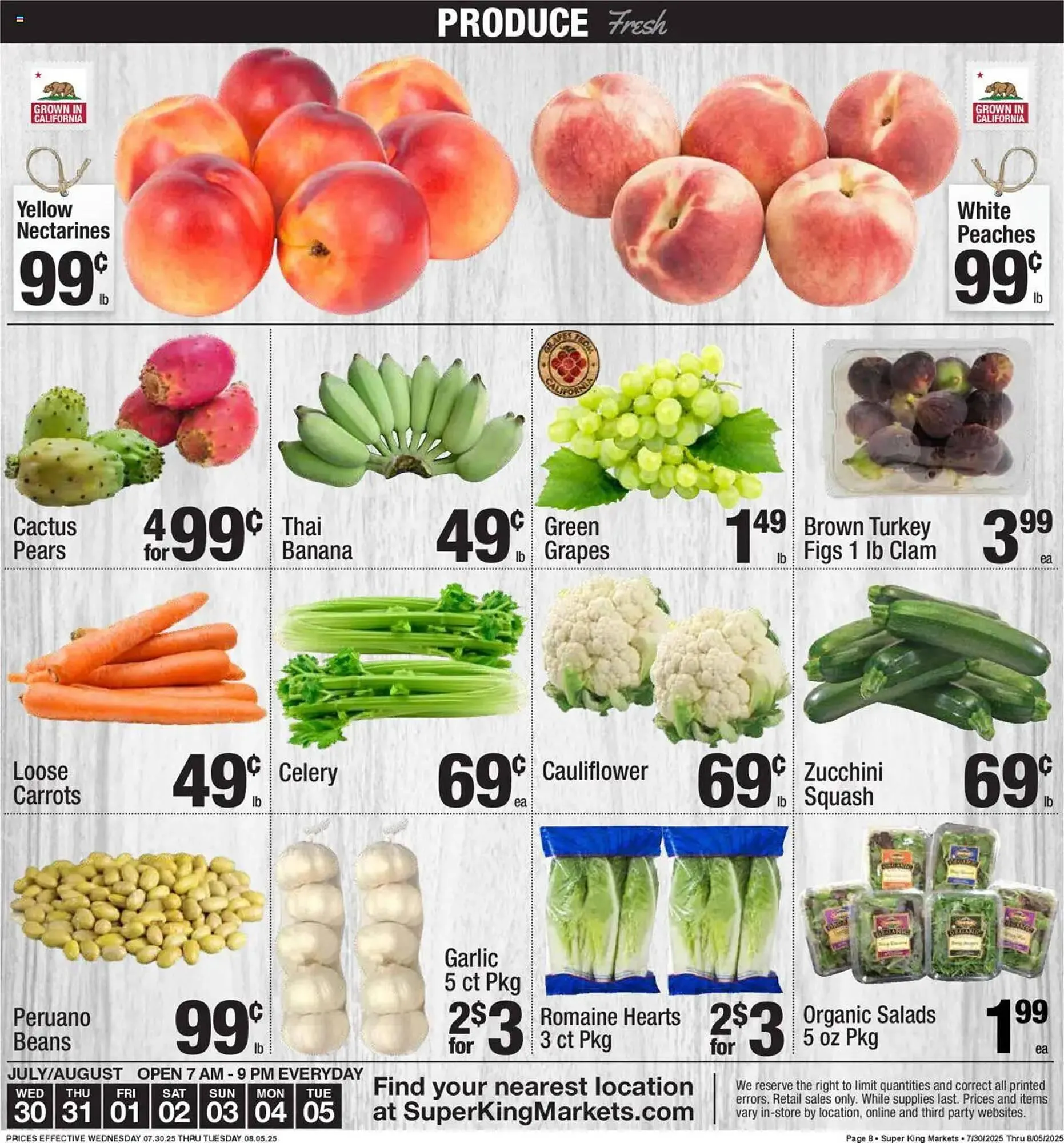 Weekly ad Super King Markets Weekly Ad from July 30 to August 6 2025 - Page 8