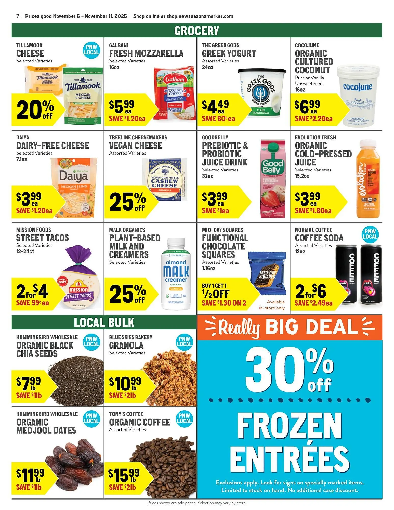 Weekly ad New Seasons Market weekly ad from November 5 to November 11 2025 - Page 7