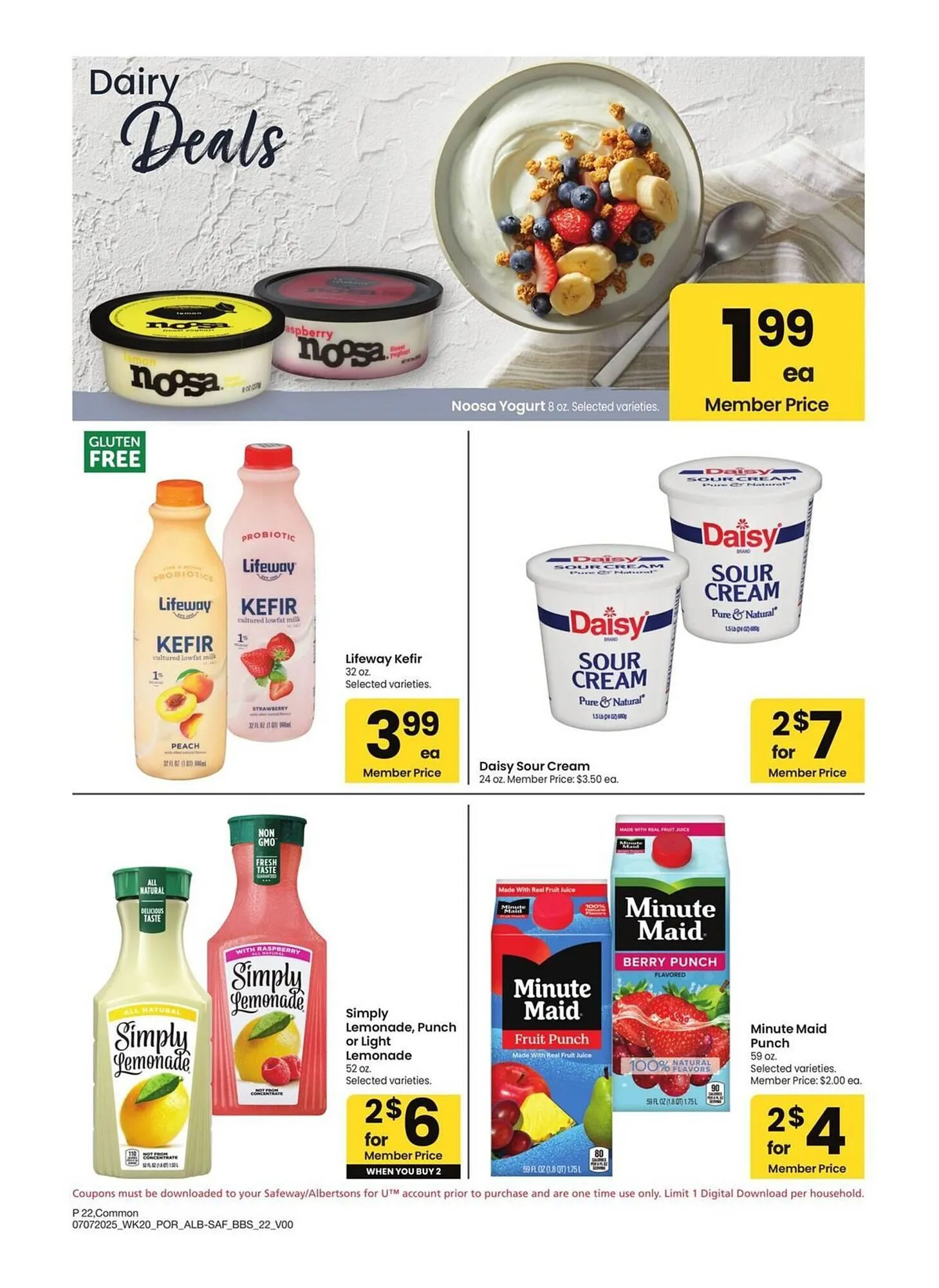 Weekly ad Albertsons Weekly Ad from July 7 to August 3 2025 - Page 22