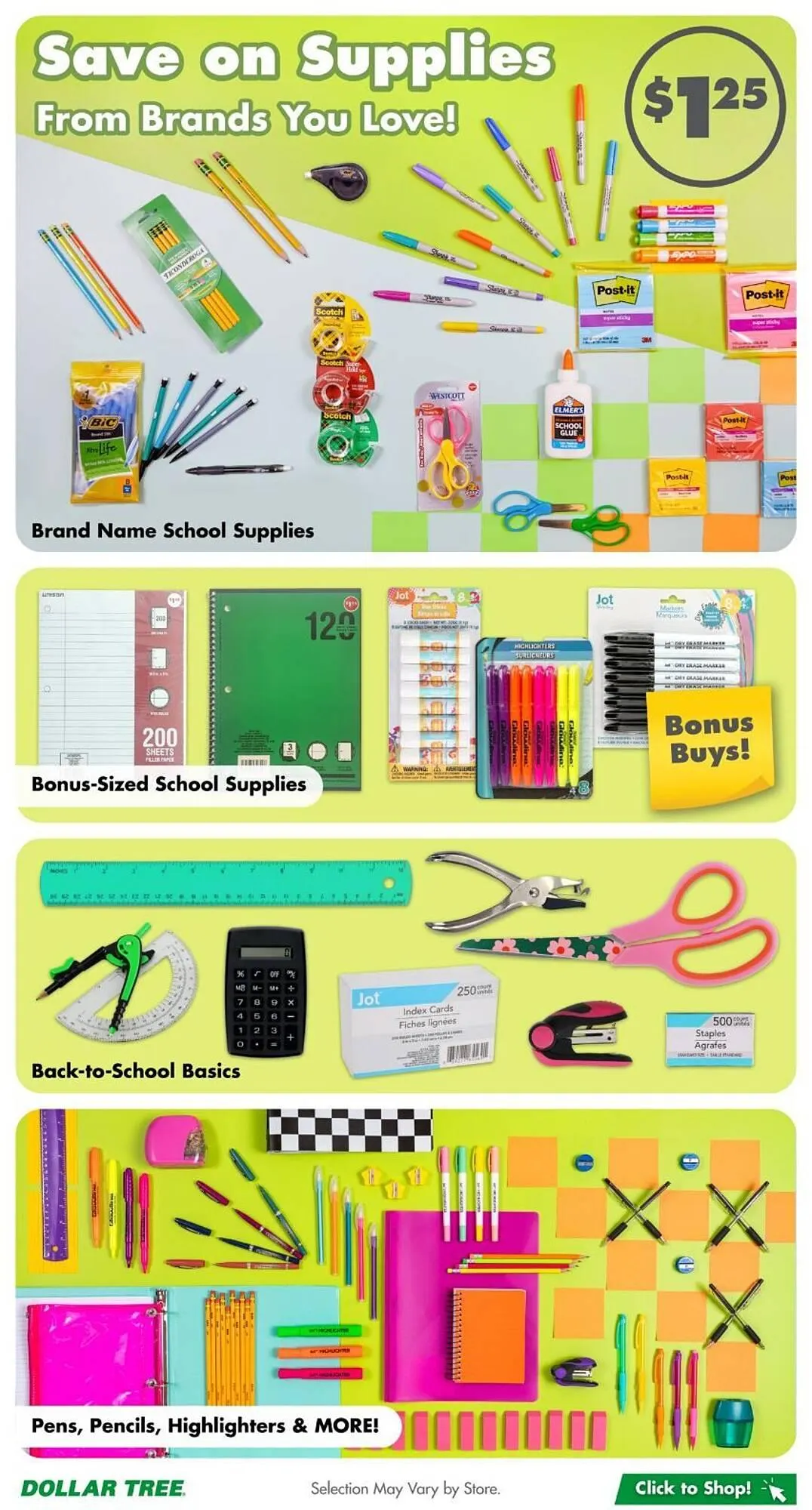 Weekly ad Dollar Tree Weekly Ad from July 27 to August 16 2025 - Page 3