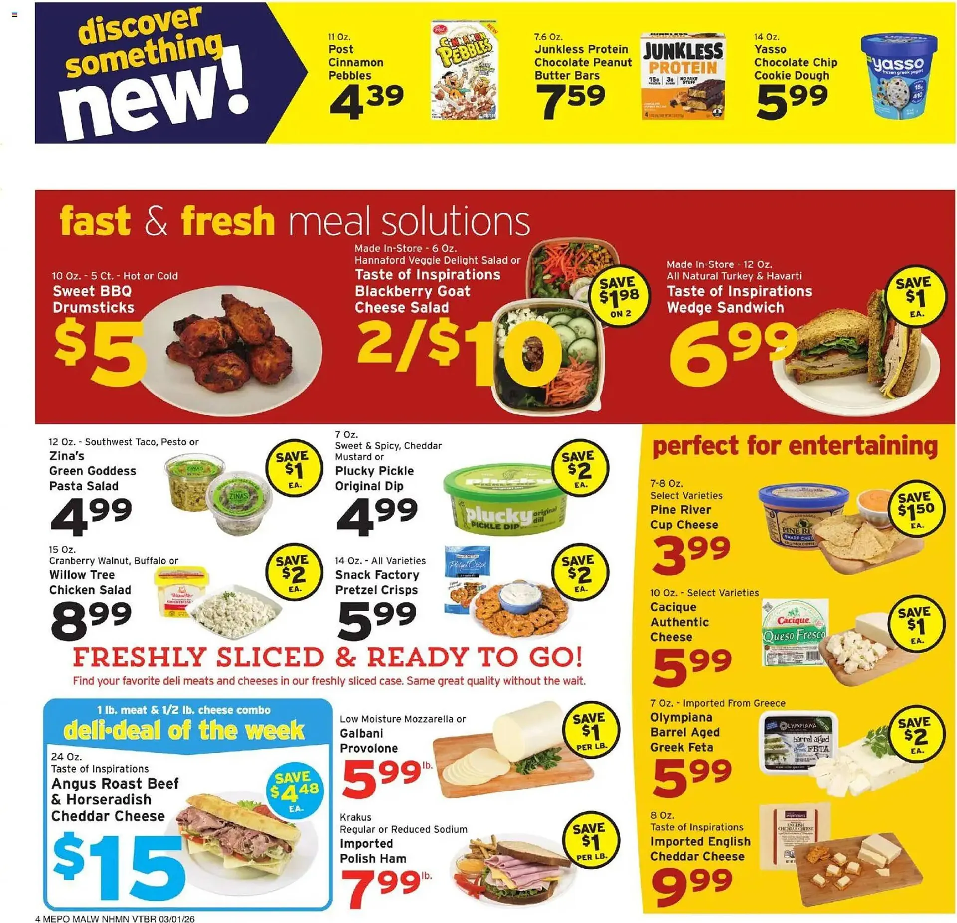 Weekly ad Hannaford flyer from March 1 to March 8 2026 - Page 4
