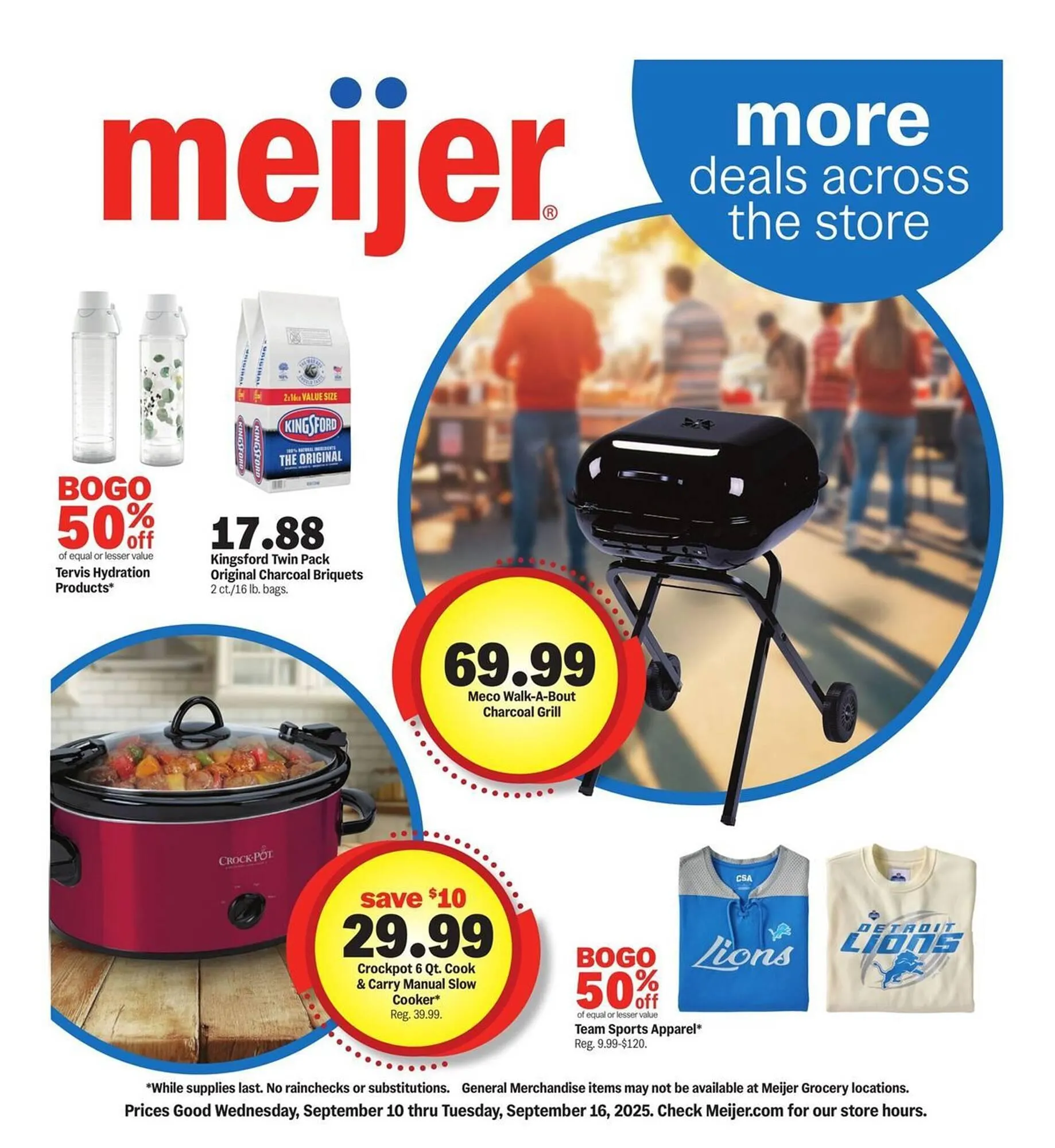 Weekly ad Meijer weekly ad from September 10 to September 16 2025 - Page 1