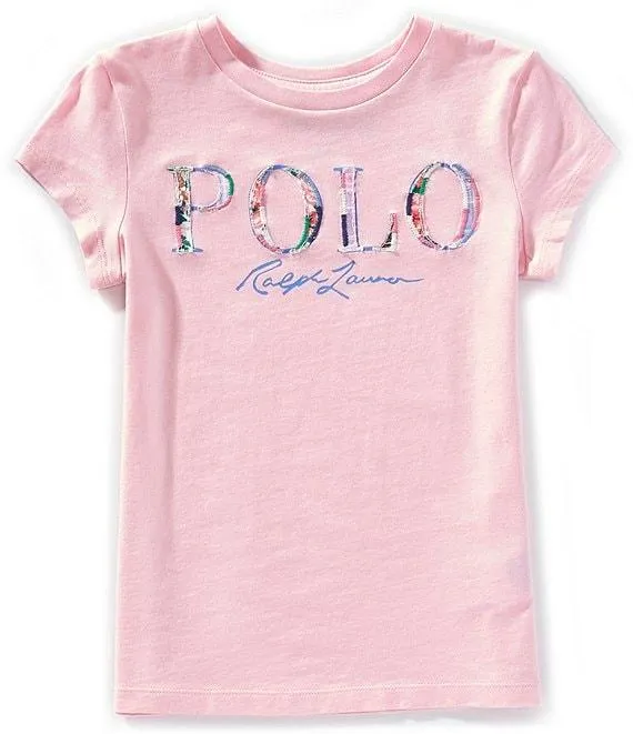 Big Girls Short-Sleeve Logo Jersey T-Shirt