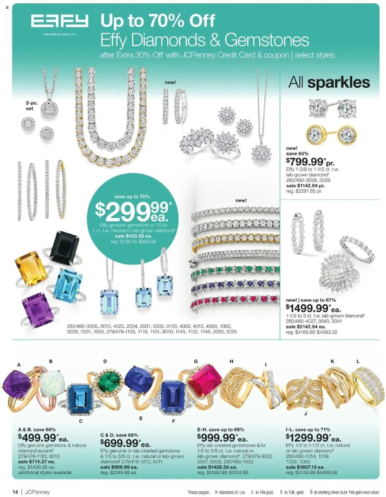 Weekly ad JCPenney Billion Dollar Jewelry Sale from March 6 to March 30 2025 - Page 13