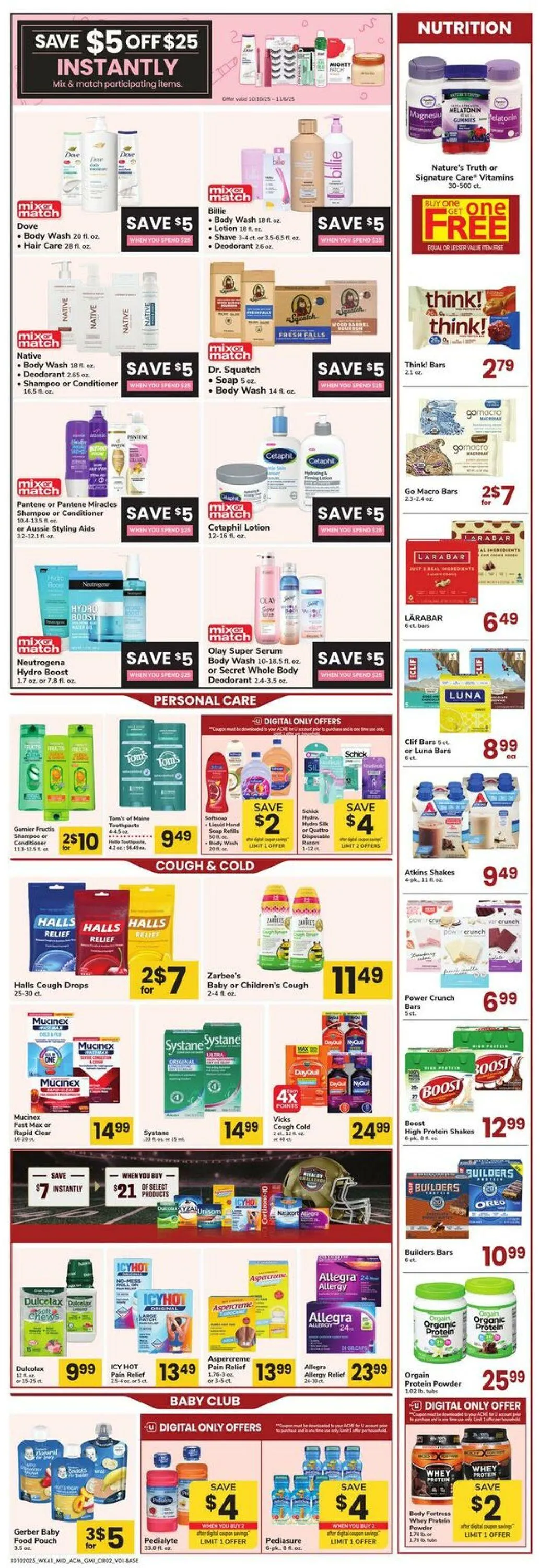 Catálogo de Acme Current weekly ad 10 de octubre al 23 de octubre 2025 - Página 2