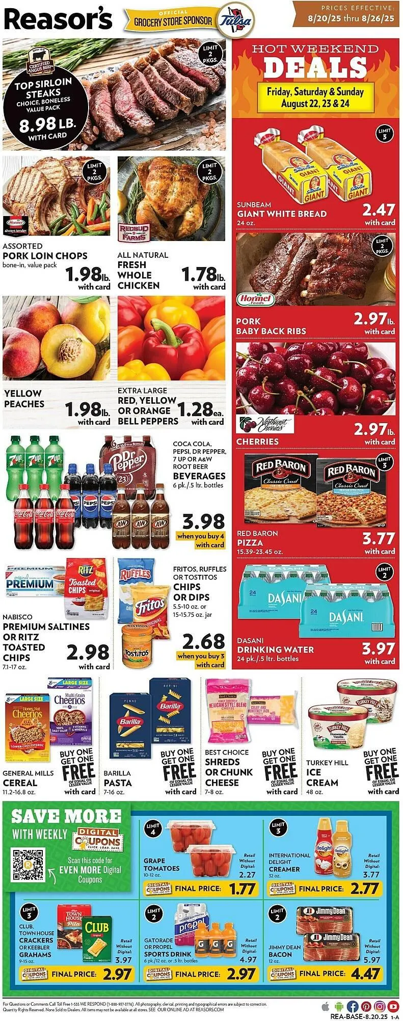 Reasors Weekly Ad - 1