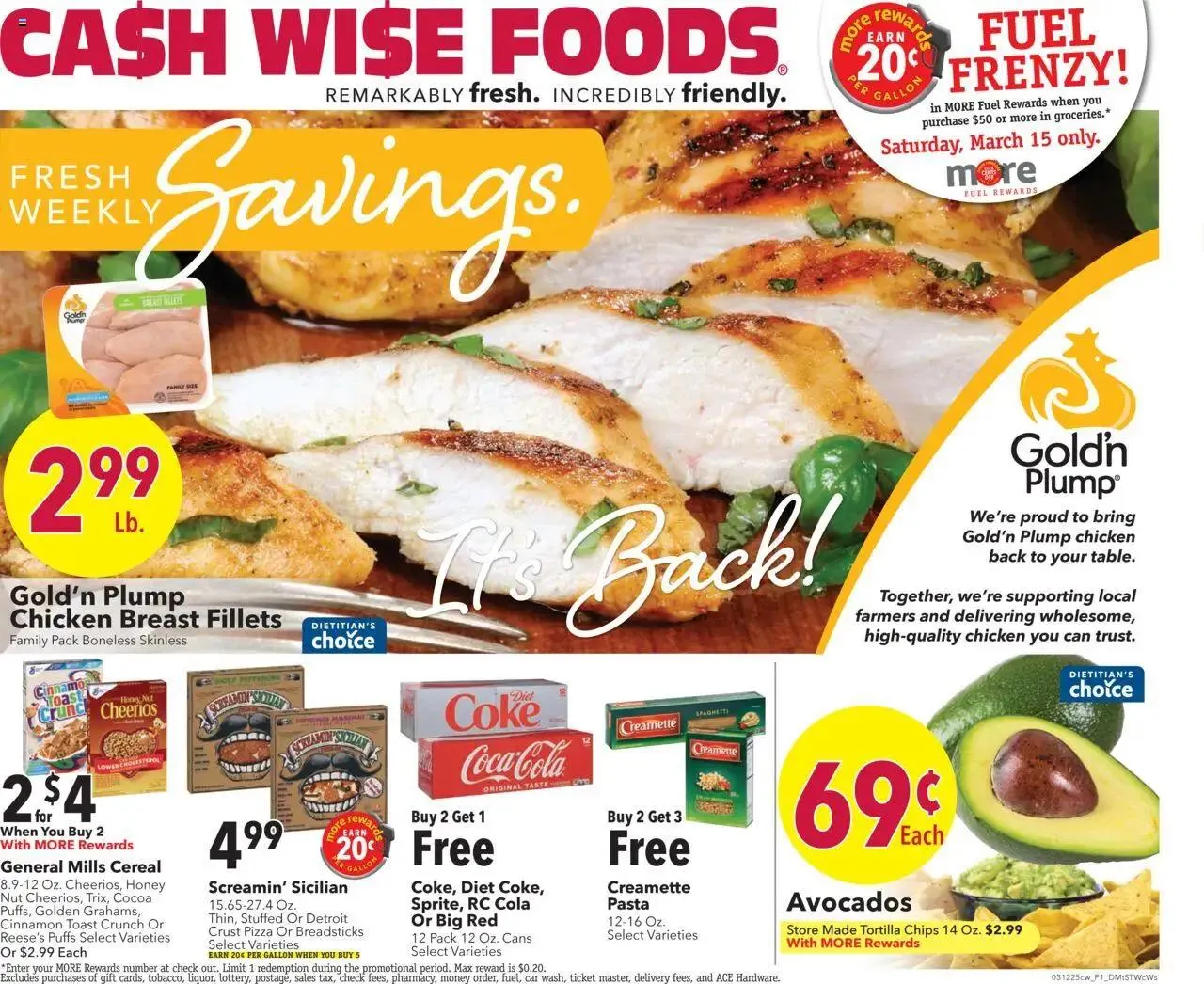 Cash Wise Weekly Ad - 1