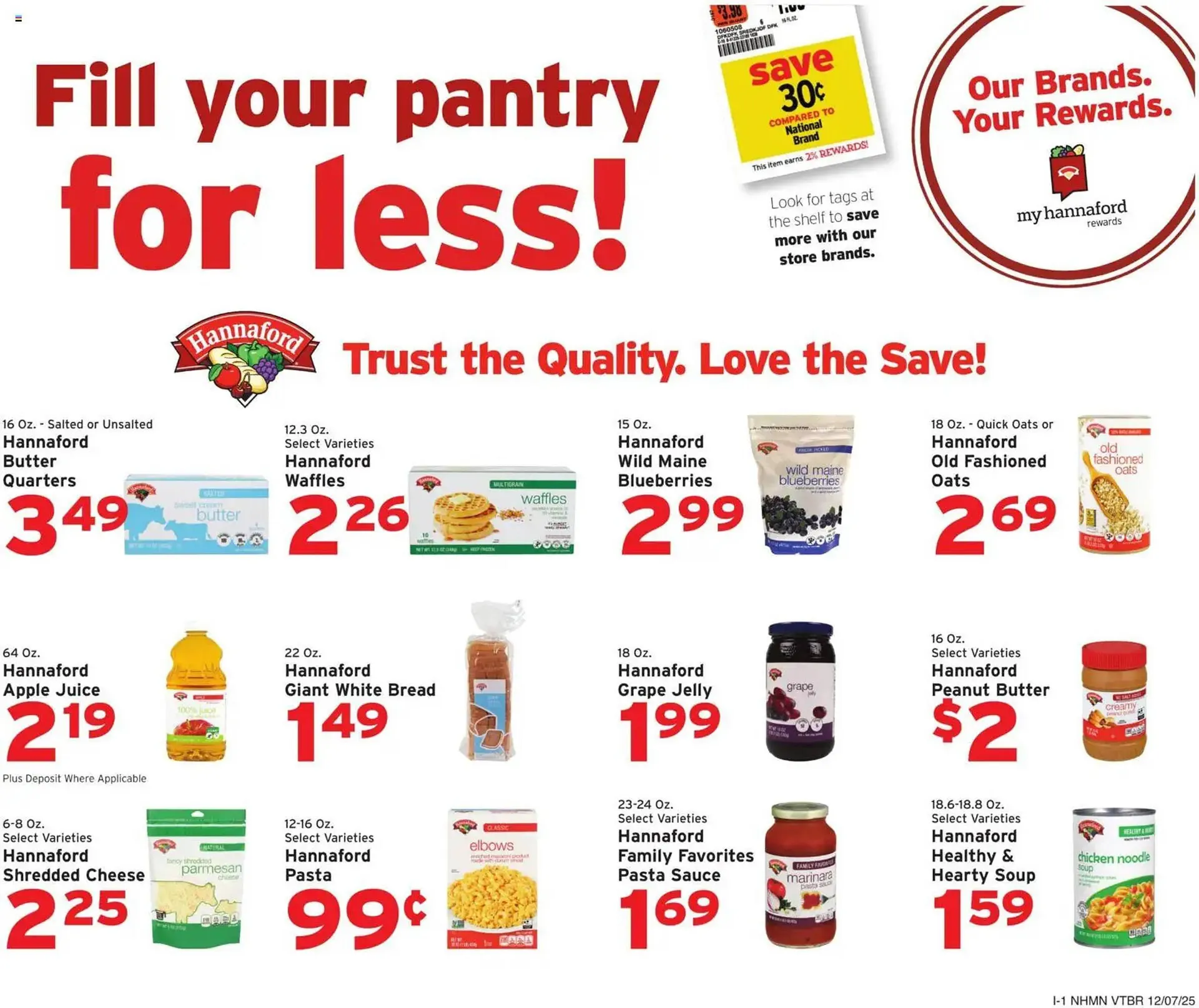 Weekly ad Hannaford flyer from December 7 to December 13 2025 - Page 9