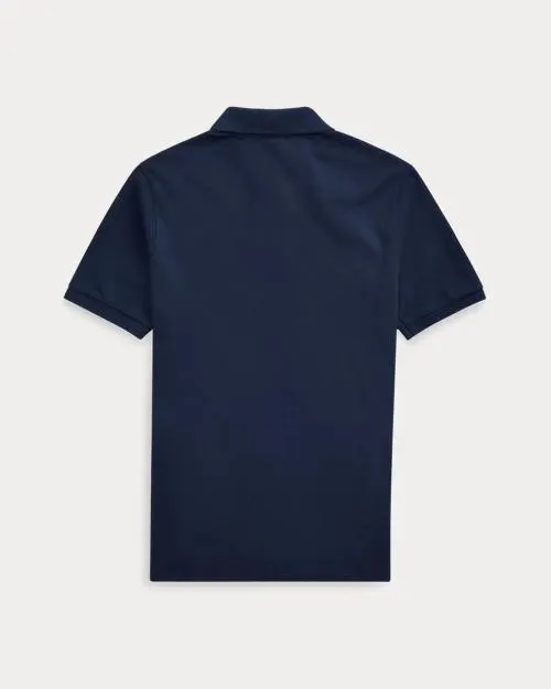 Cotton Mesh Uniform Polo Shirt