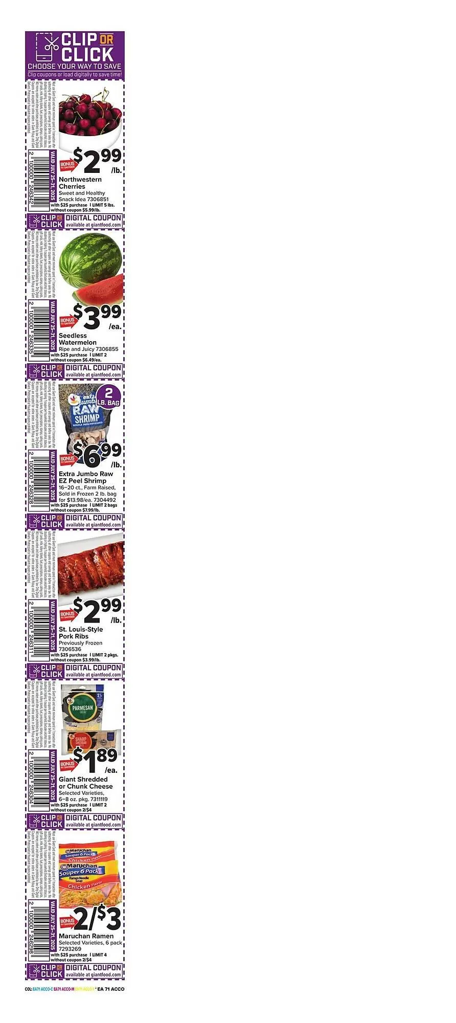 Weekly ad Giant Food Weekly Ad from July 25 to July 31 2025 - Page 3